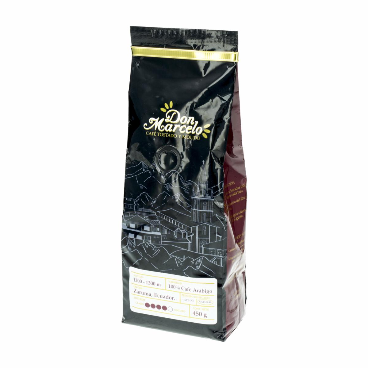 Café Tostado Y Molido Clásico DON MARCELO 450 G