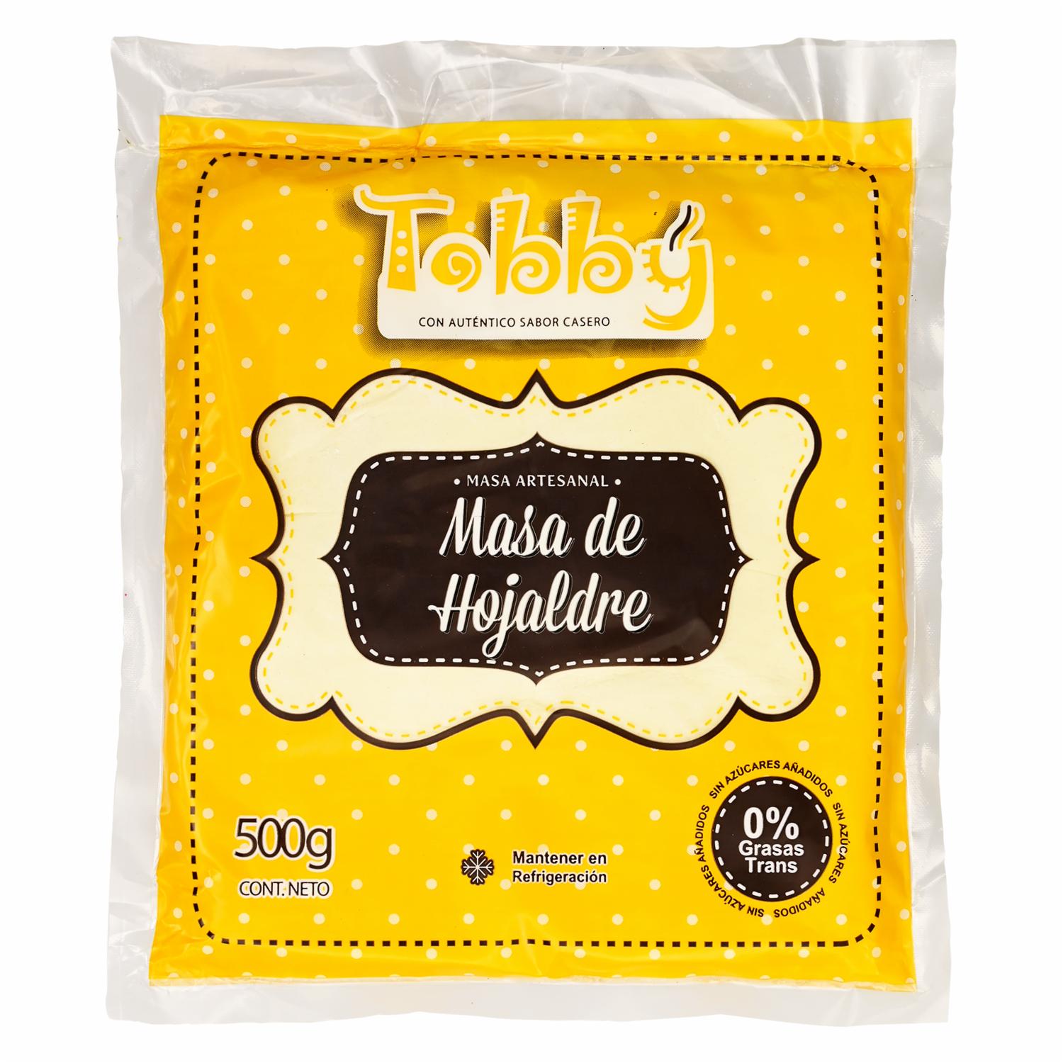 Masa De Hojaldre TOBBÝ 500 G