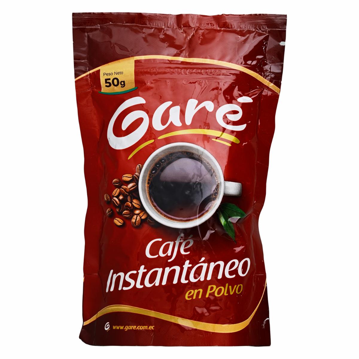 Café Instantáneo Soluble GARE 50 G