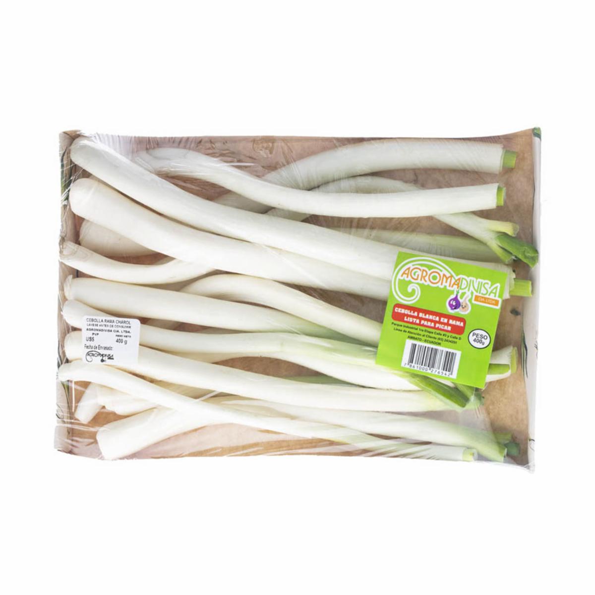 Cebolla Blanca Charol AGROMADIVISA 400 G