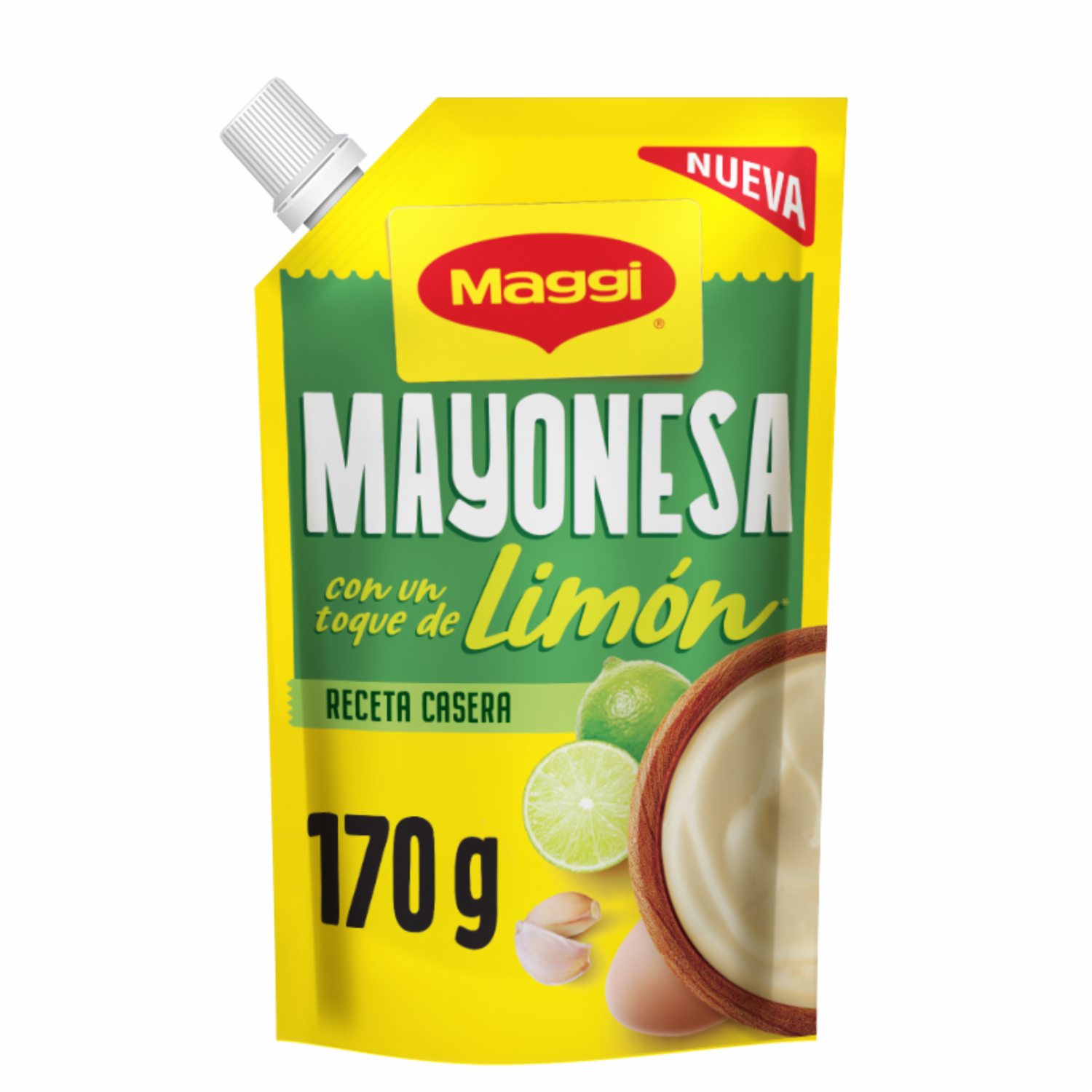 Mayonesa Con Un Toque De Limón MAGGI 170 G