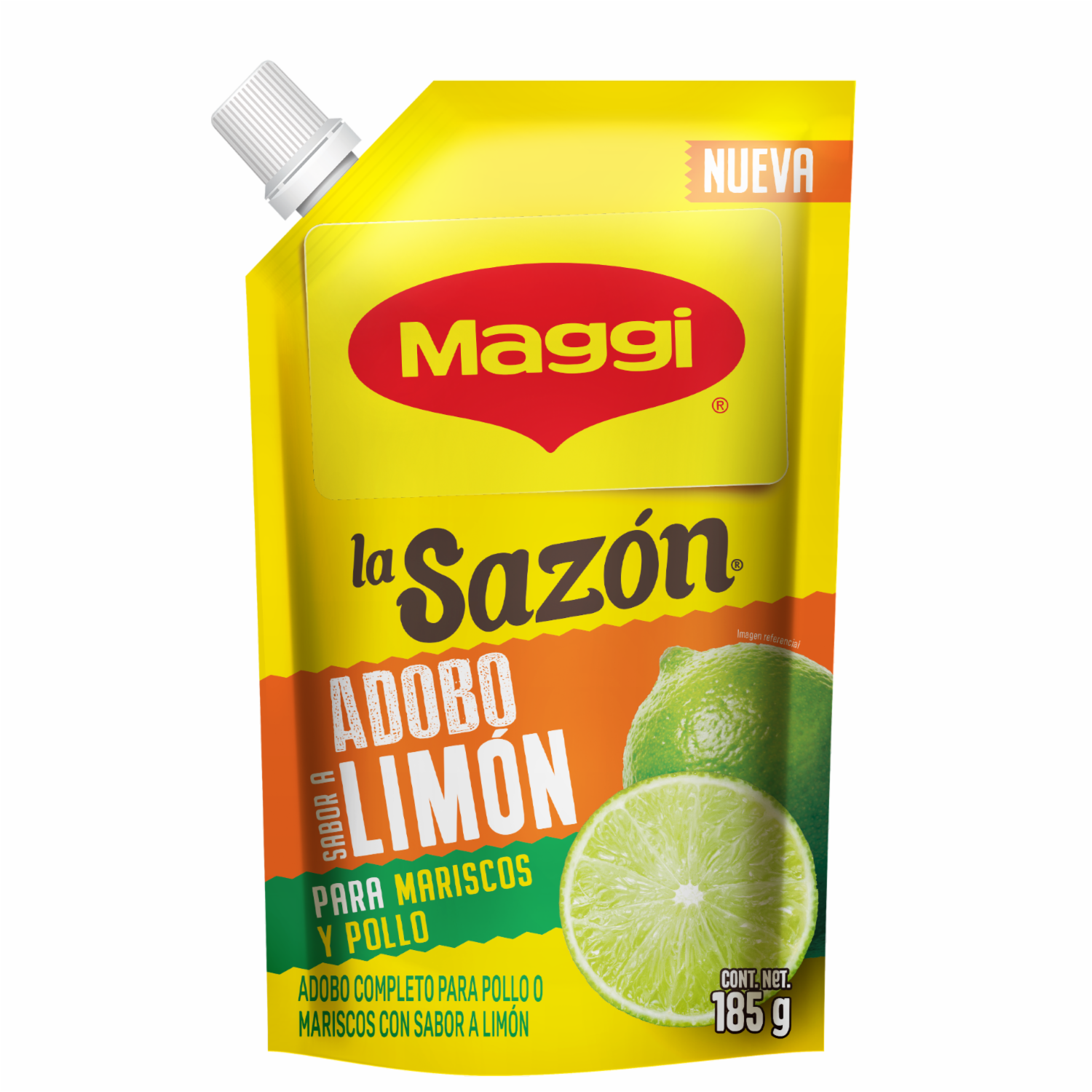 Adobo Completo Sabor A Limón MAGGI LA SAZÓN 185 G