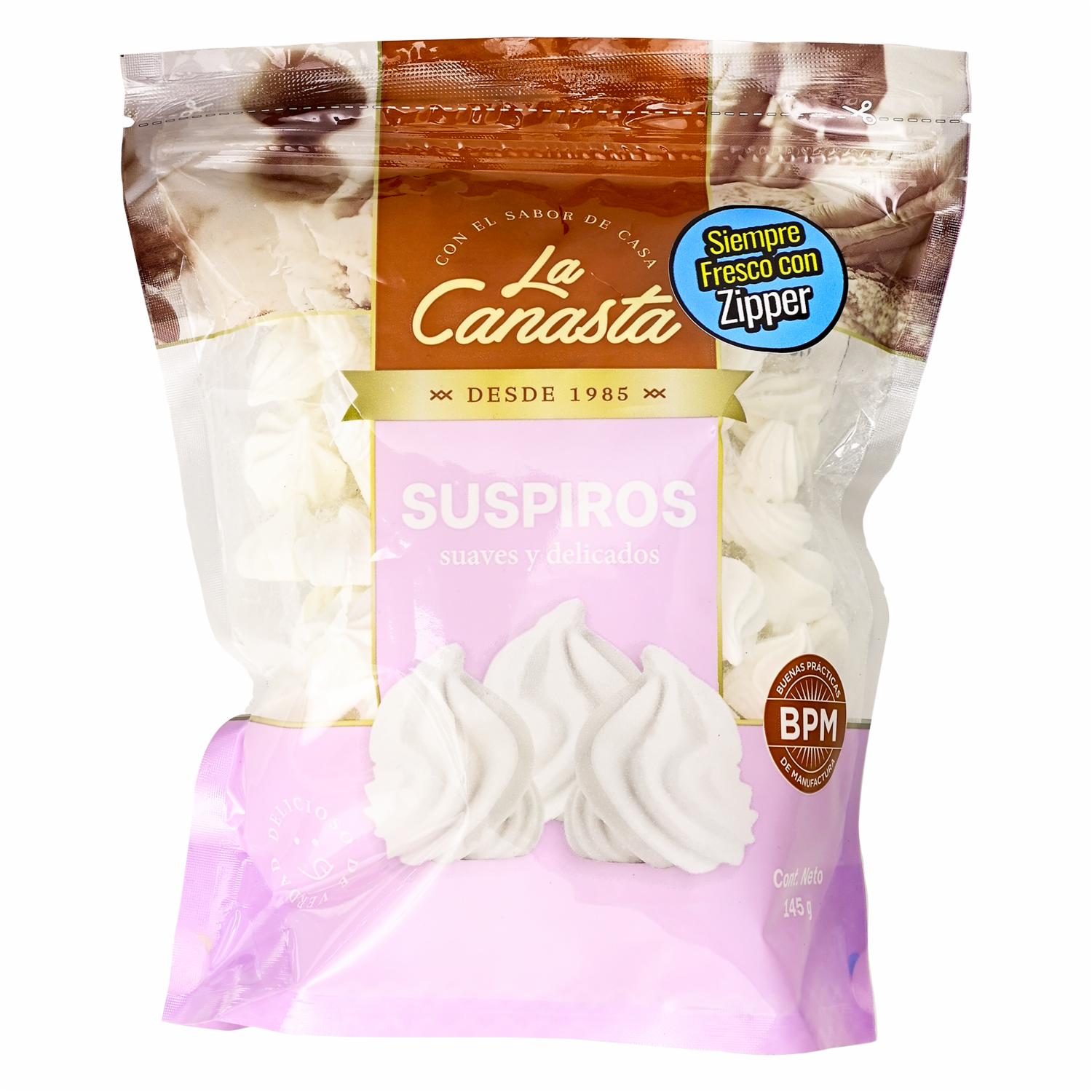 Suspiros Empacados LA CANASTA 145 G
