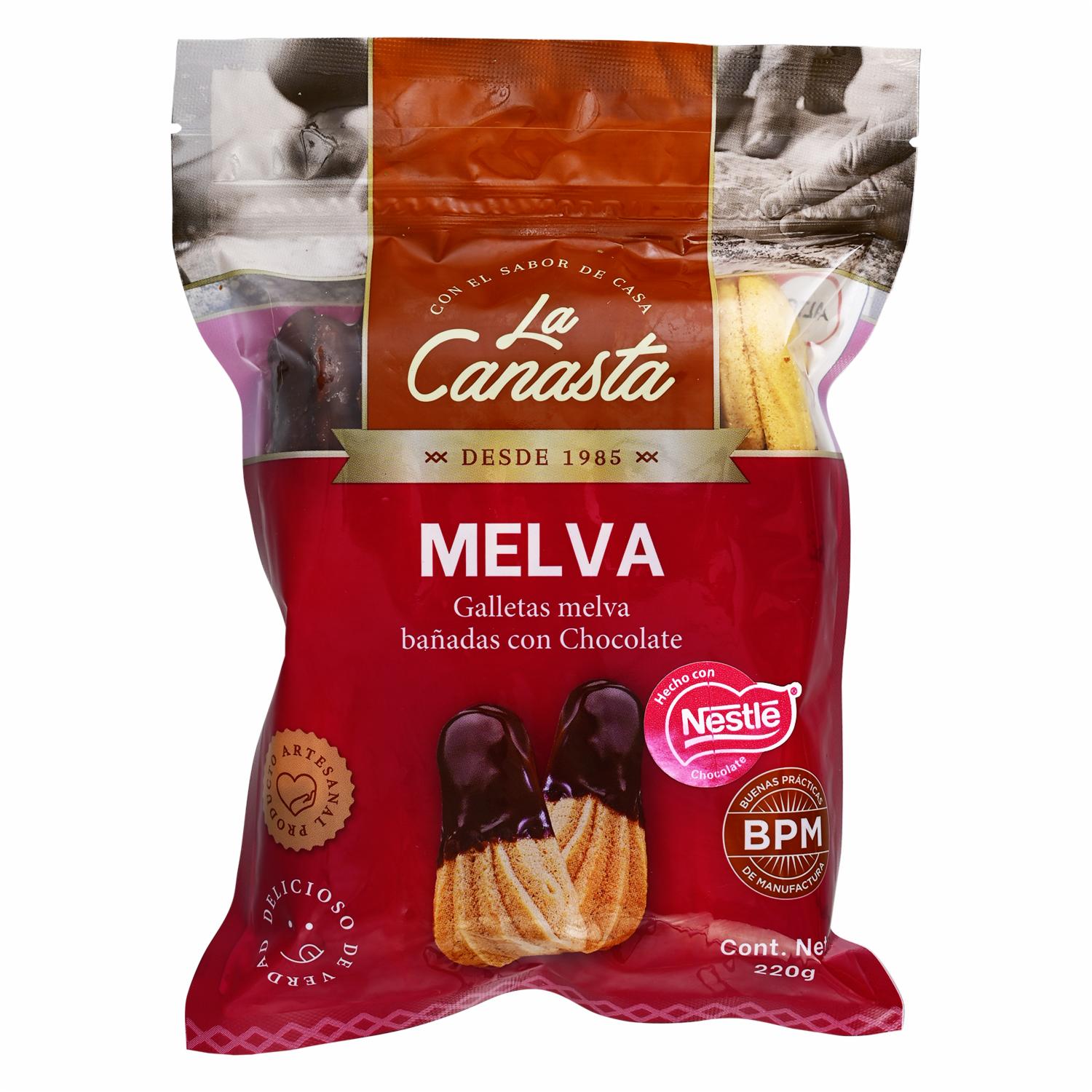 Melva Con Chocolate LA CANASTA 220  G