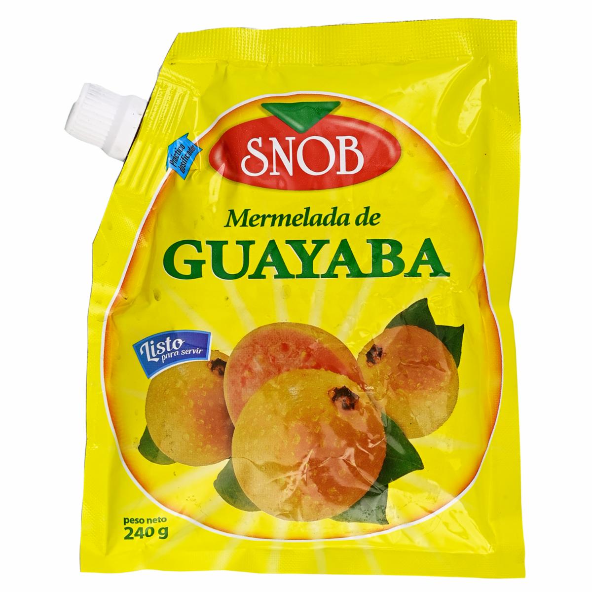 Mermelada De Guayaba En Sachet SNOB 240 G