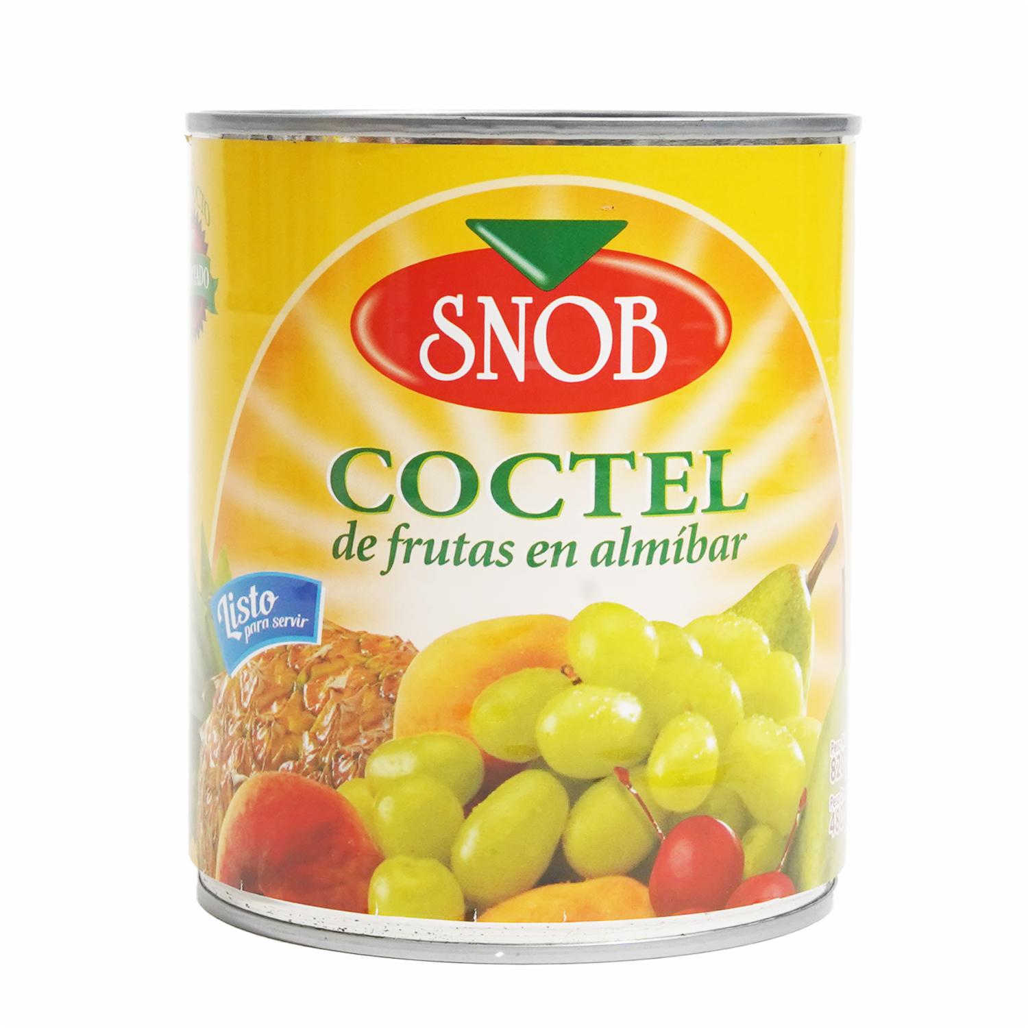 Coctel De Frutas En Almíbar SNOB Lata