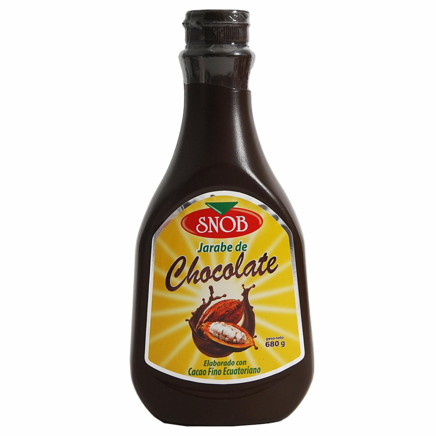 Jarabe De Chocolate SNOB 680 G
