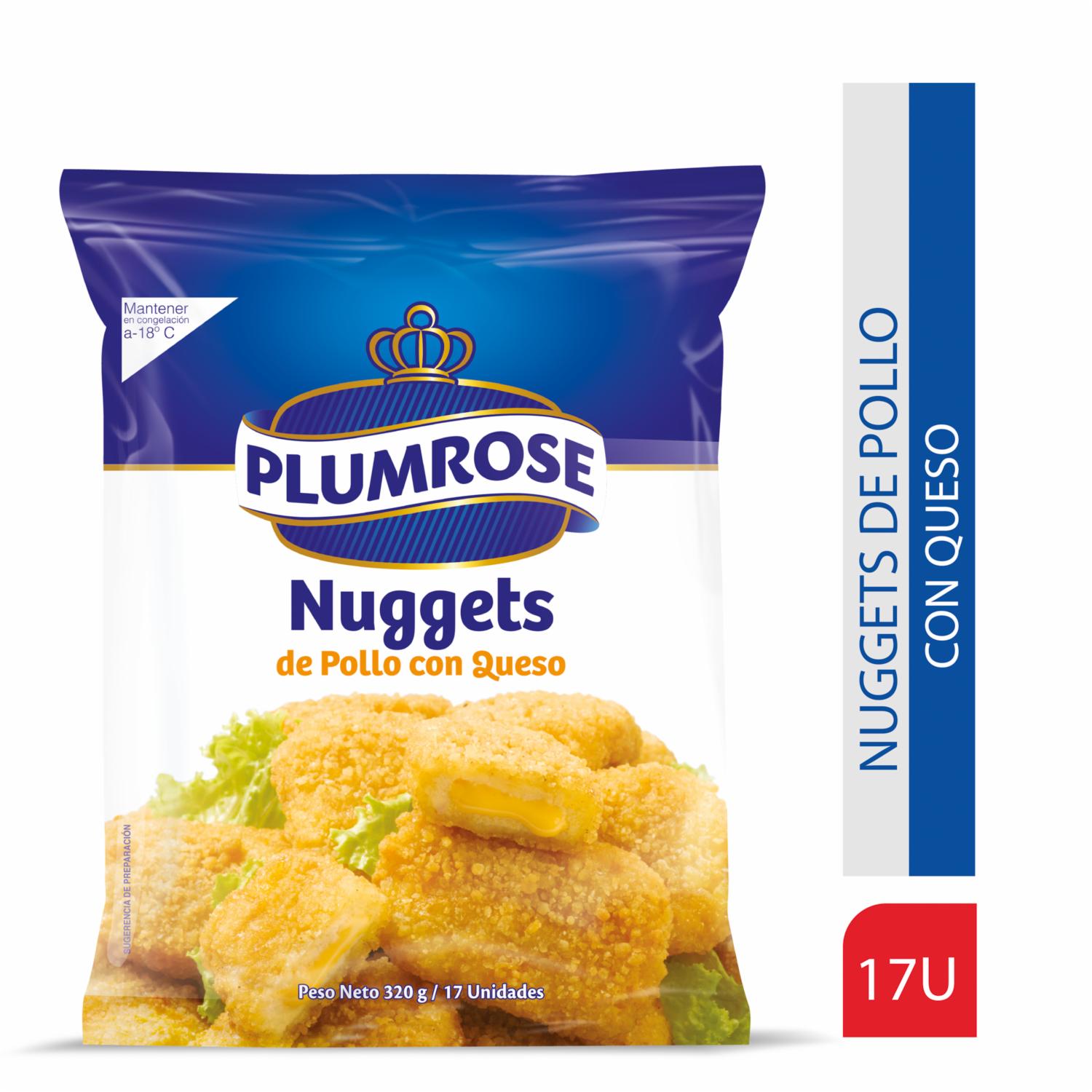 Nuggets De Pollo Con Queso PLUMROSE 320 G