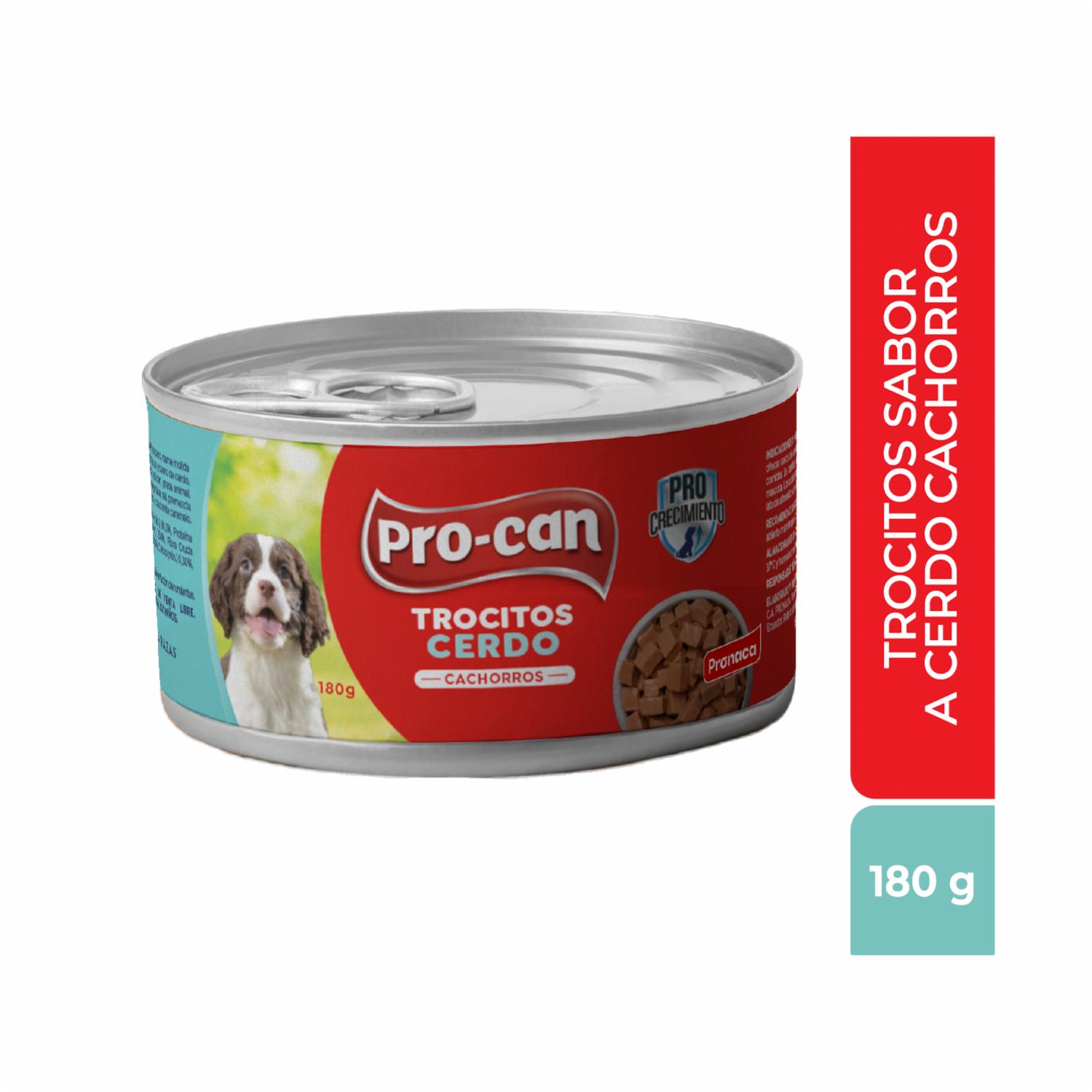 Alimento Húmedo Para Perros Cachorro Cerdo PRO-CAN 180 G