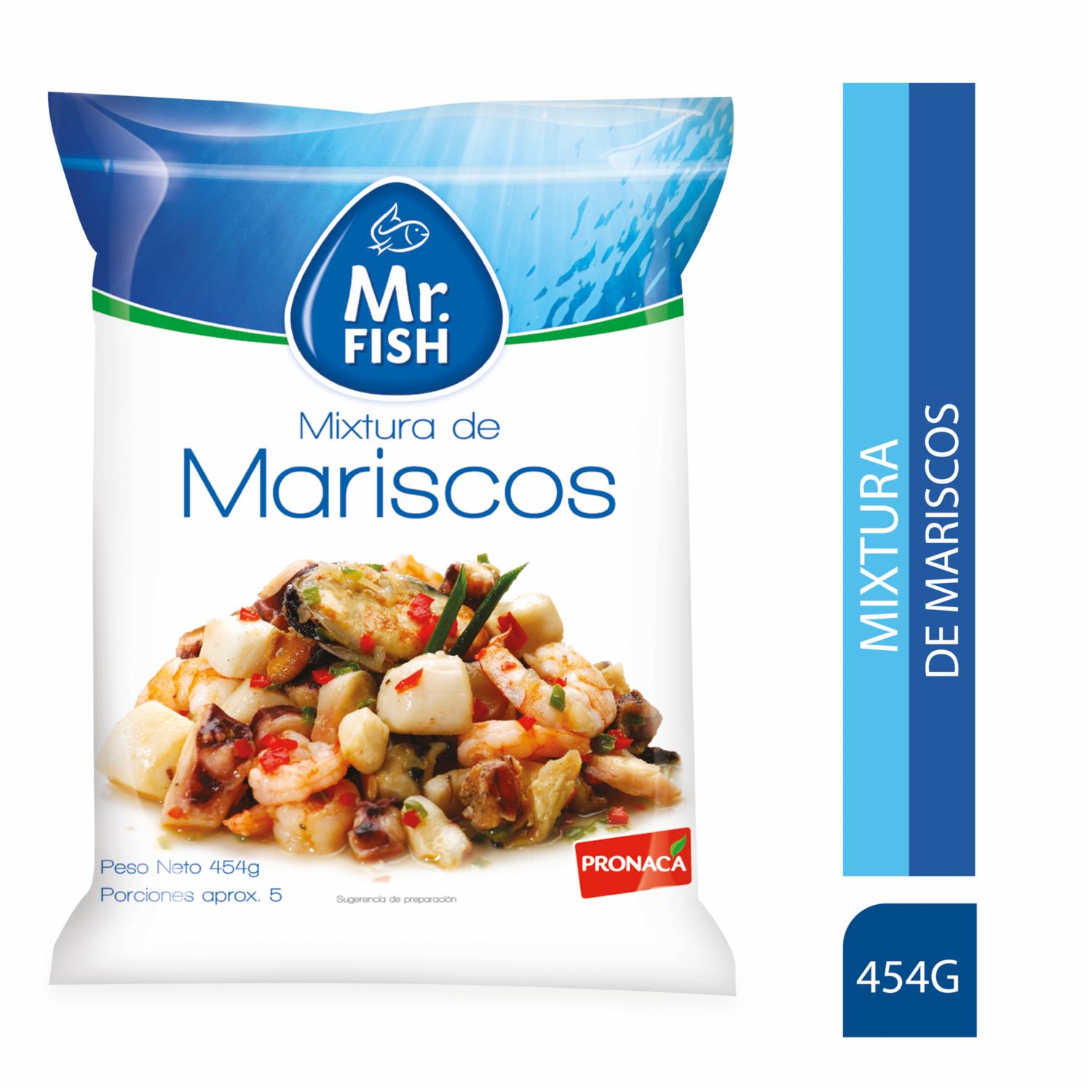 Mixtura De Mariscos Congelado MR. FISH 454 G