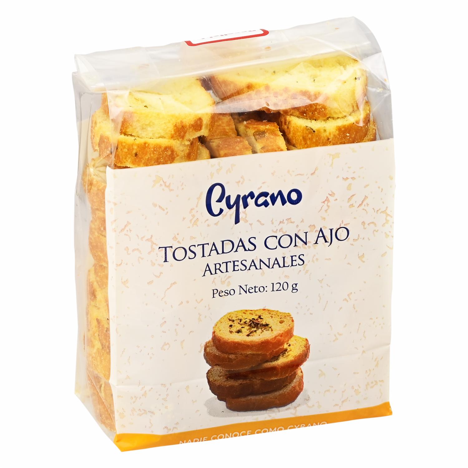 Tostadas De Ajo CYRANO 120 G