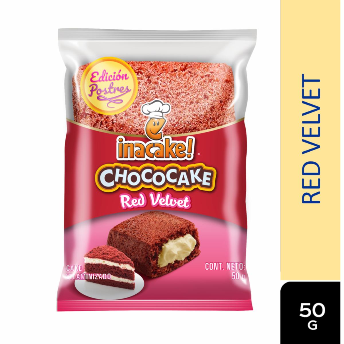 Chococake De Red Velvet INACAKE! 50 G