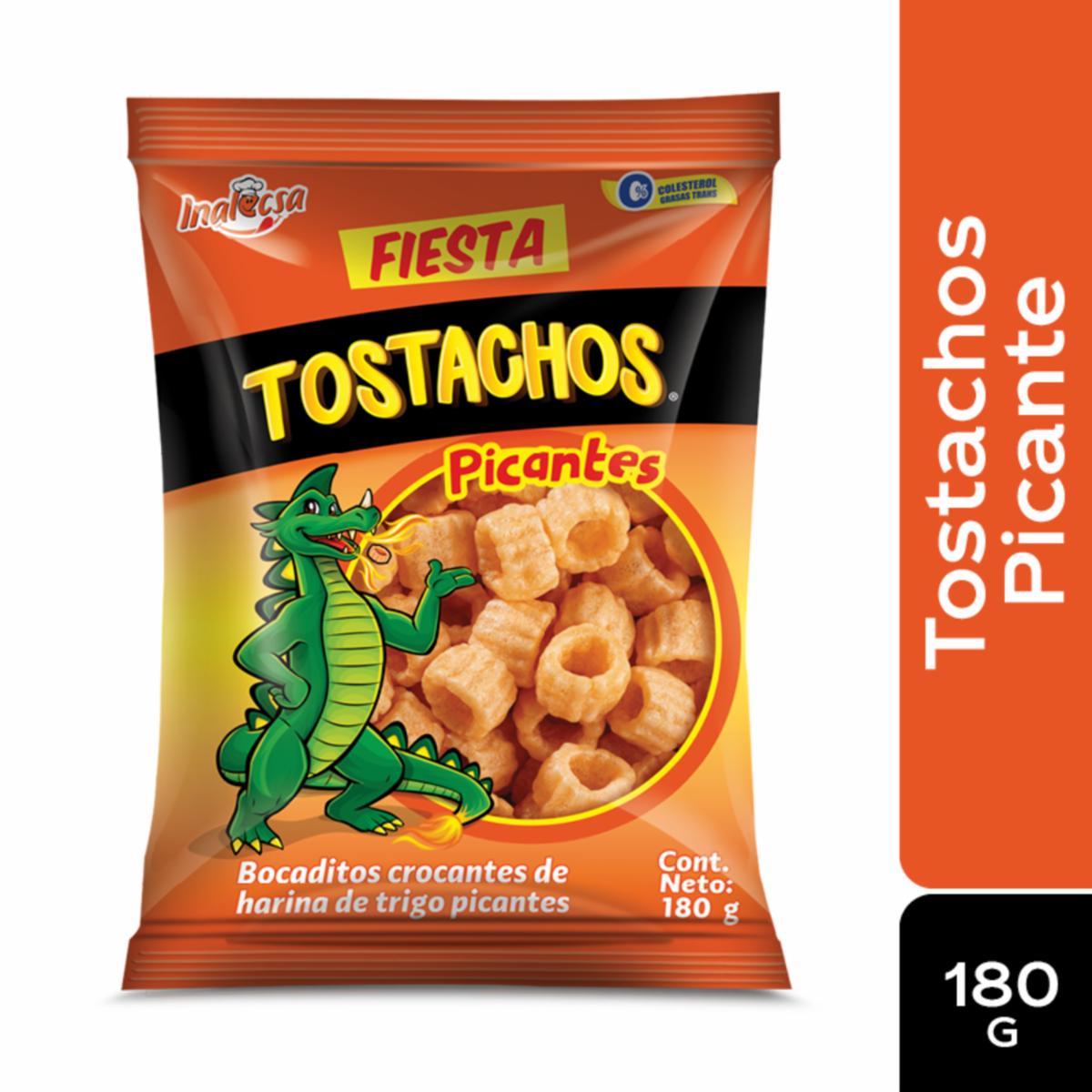 Botanas De Maíz Fiesta TOSTACHOS 180 G