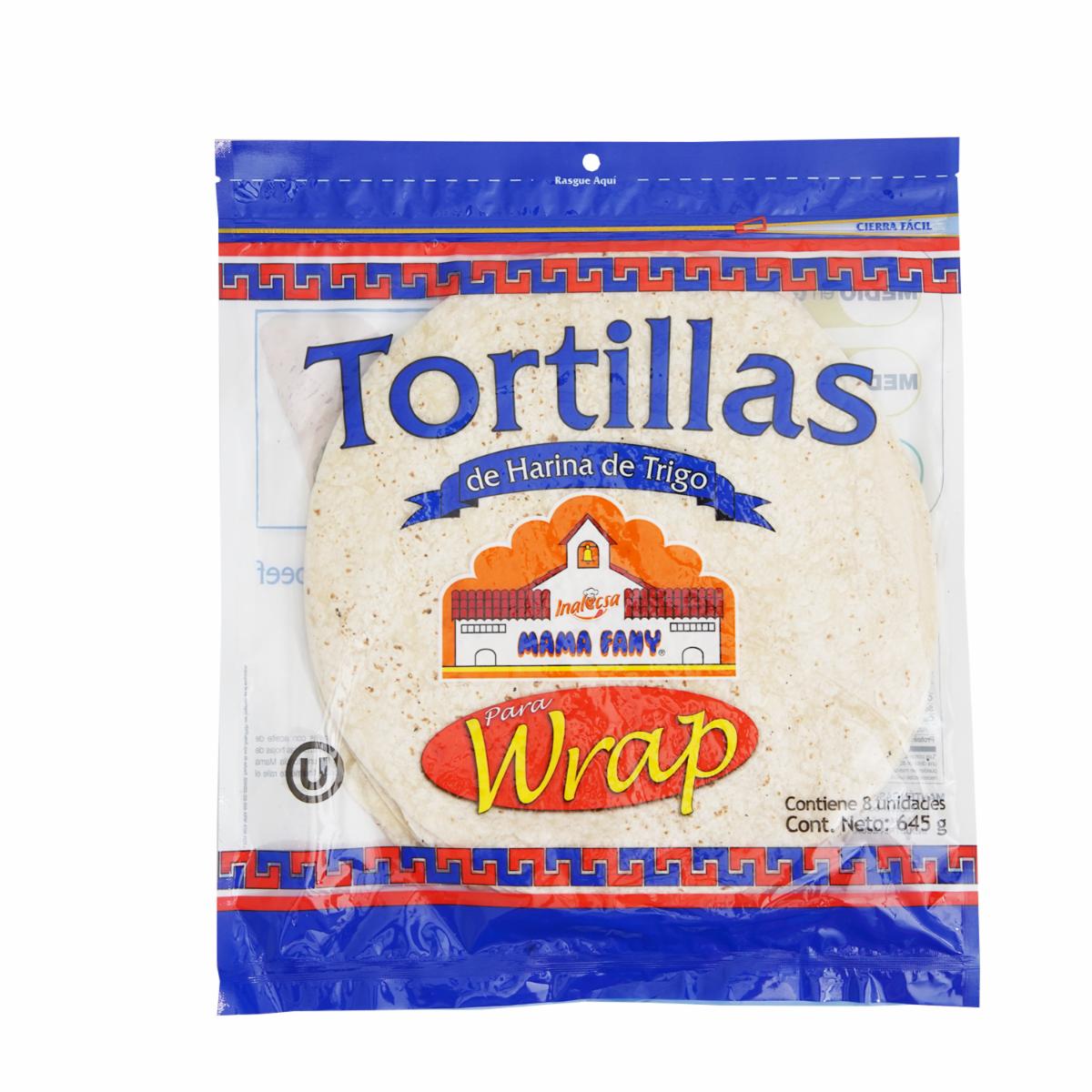 Tortillas Wrap Mama Fanny MAMA FANY 645 G