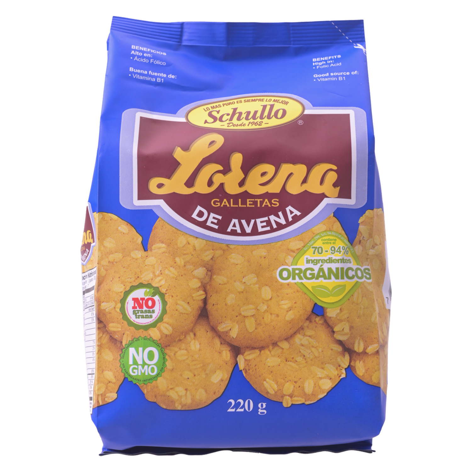 Galleta De Avena SCHULLO 220 G