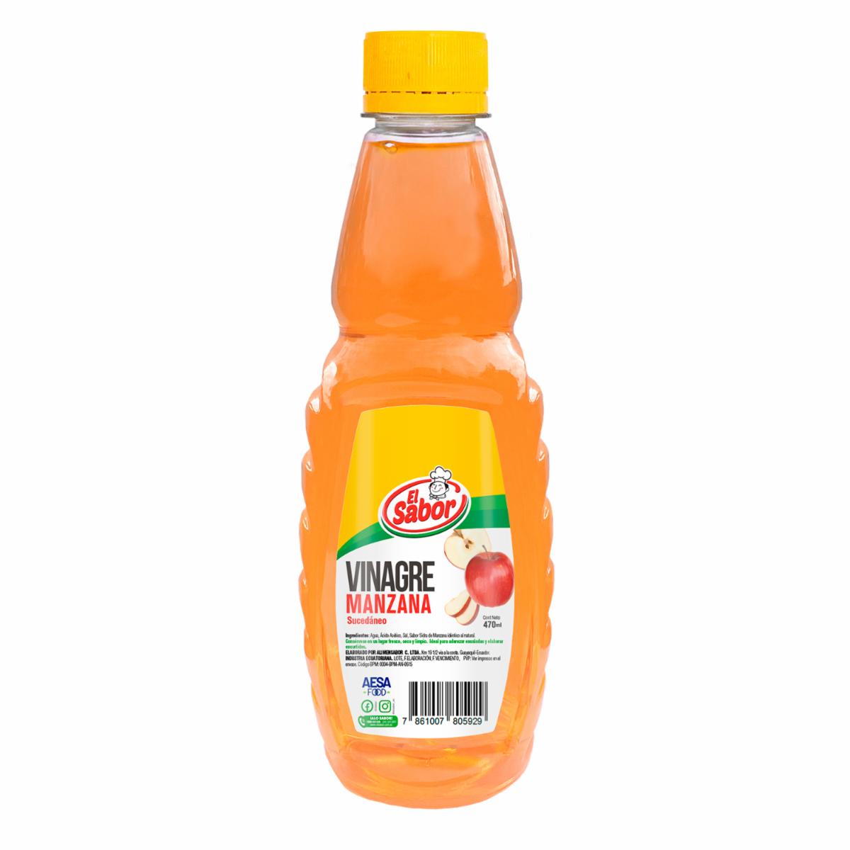 Vinagre De Manzana EL SABOR 470 Ml