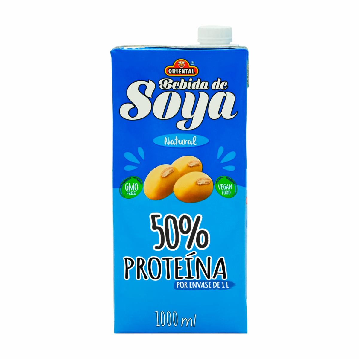 Bebida De Soya Natural Tetra Pack ORIENTAL 1000 Ml