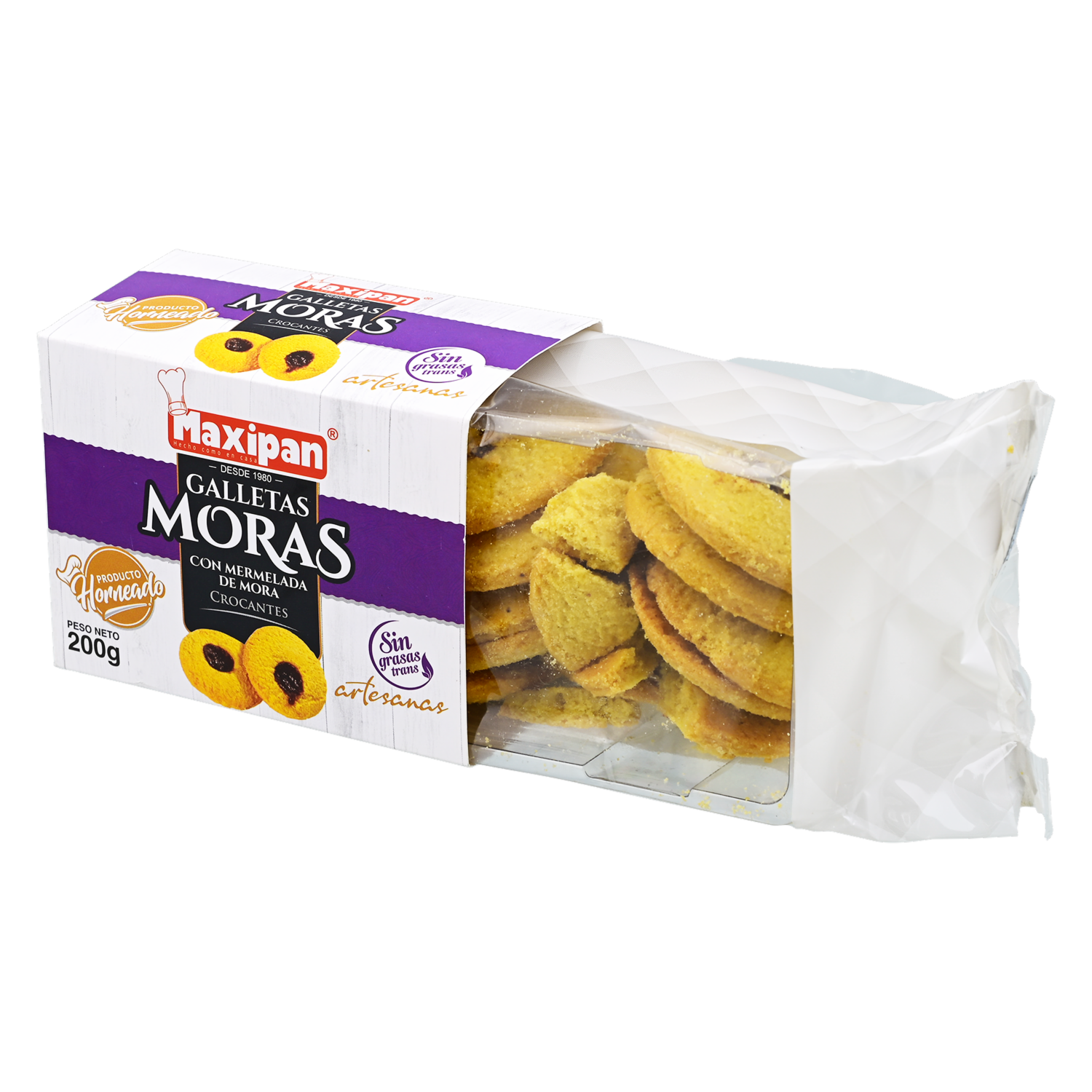 Galleta Moras Artesanal MAXIPAN 200g