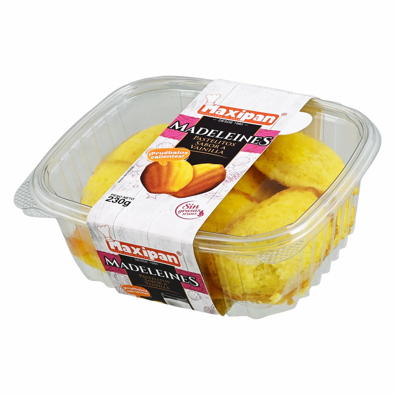 Madeleines Sabor A Vainilla MAXIPAN 230  G