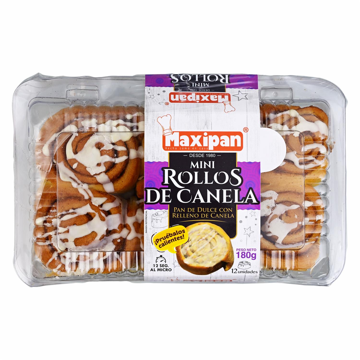 Mini Rollo De Canela MAXIPAN 180 G