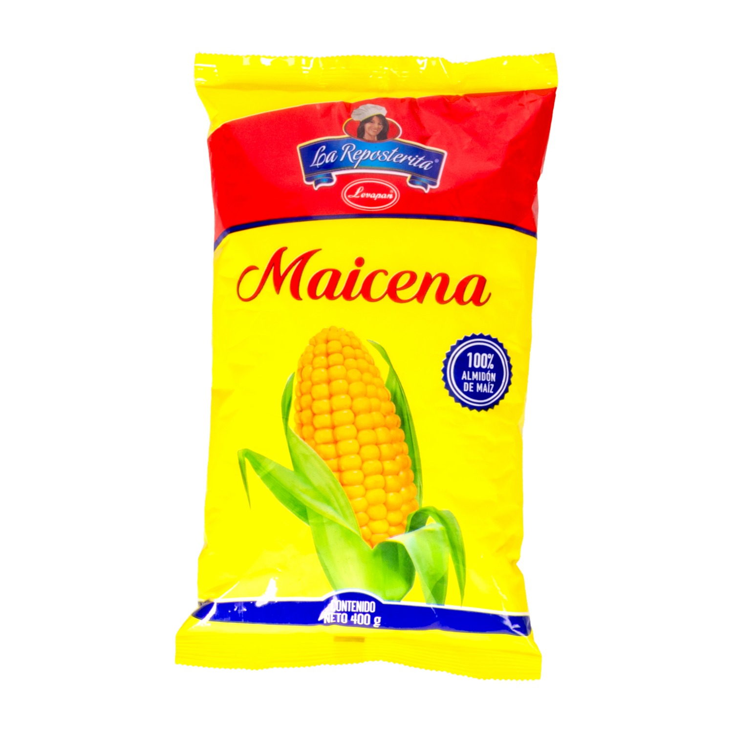 Maicena 100% Almidón De Maíz LEVAPAN 400 G