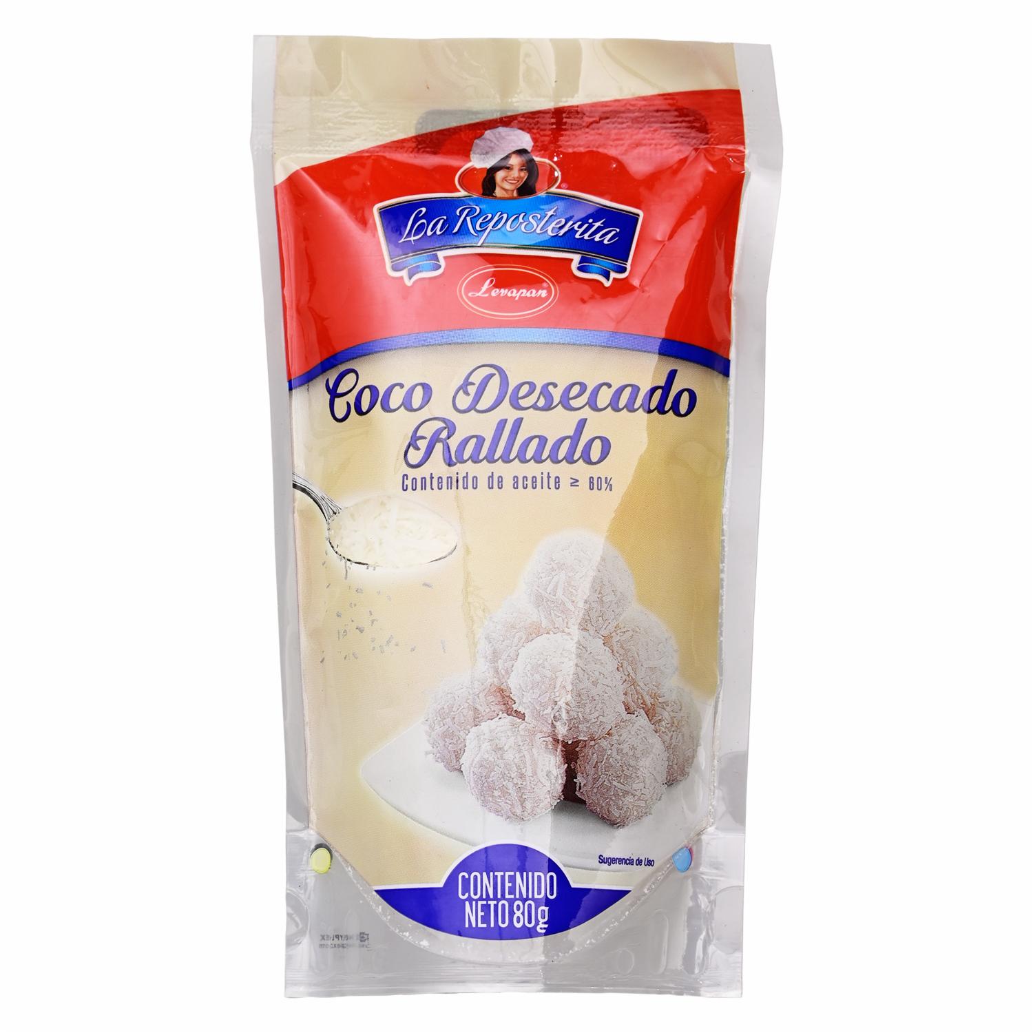 Coco Rallado Desecado LEVAPAN 80 G
