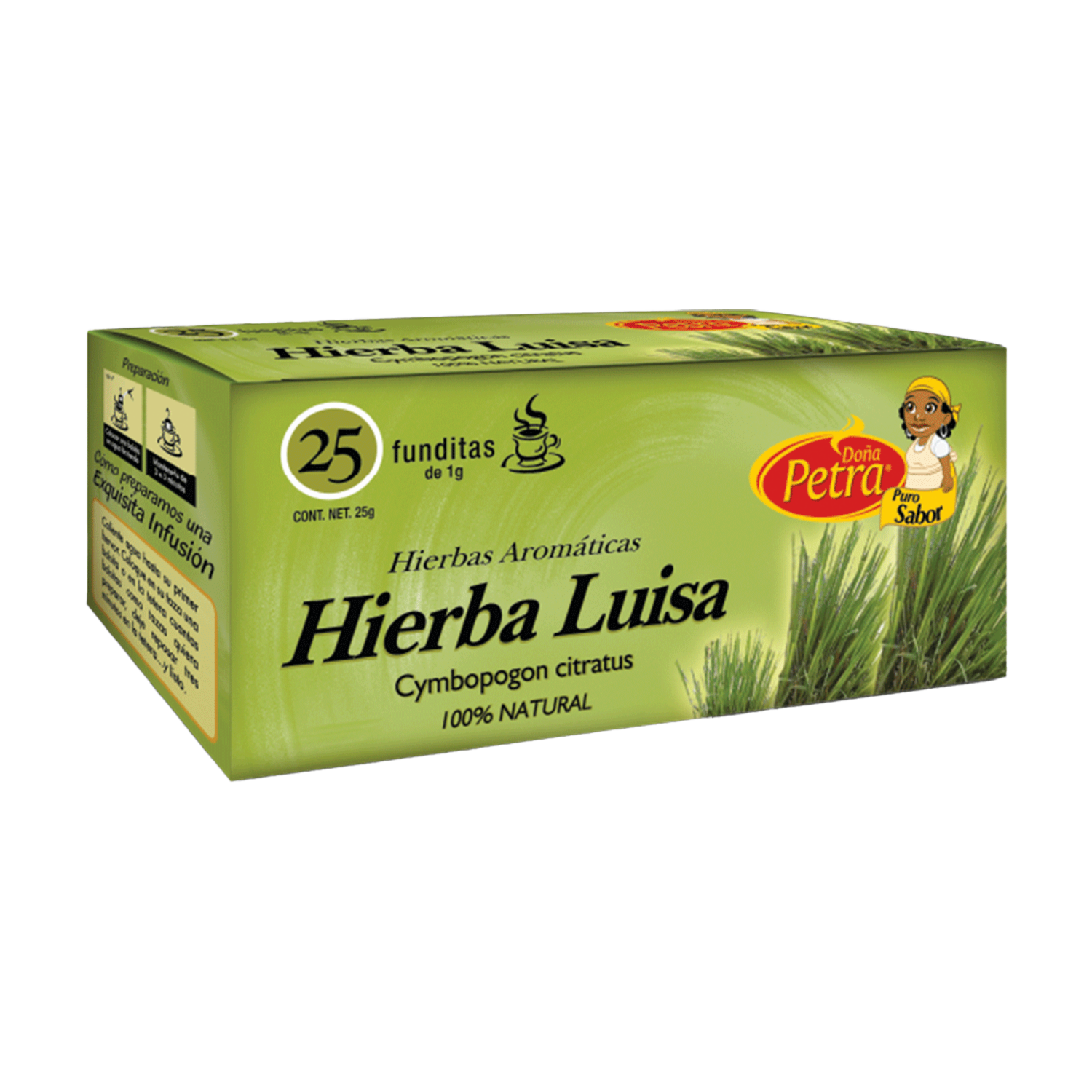 Infusión De Hierba Luisa DOÑA PETRA 25 X 1 Gr