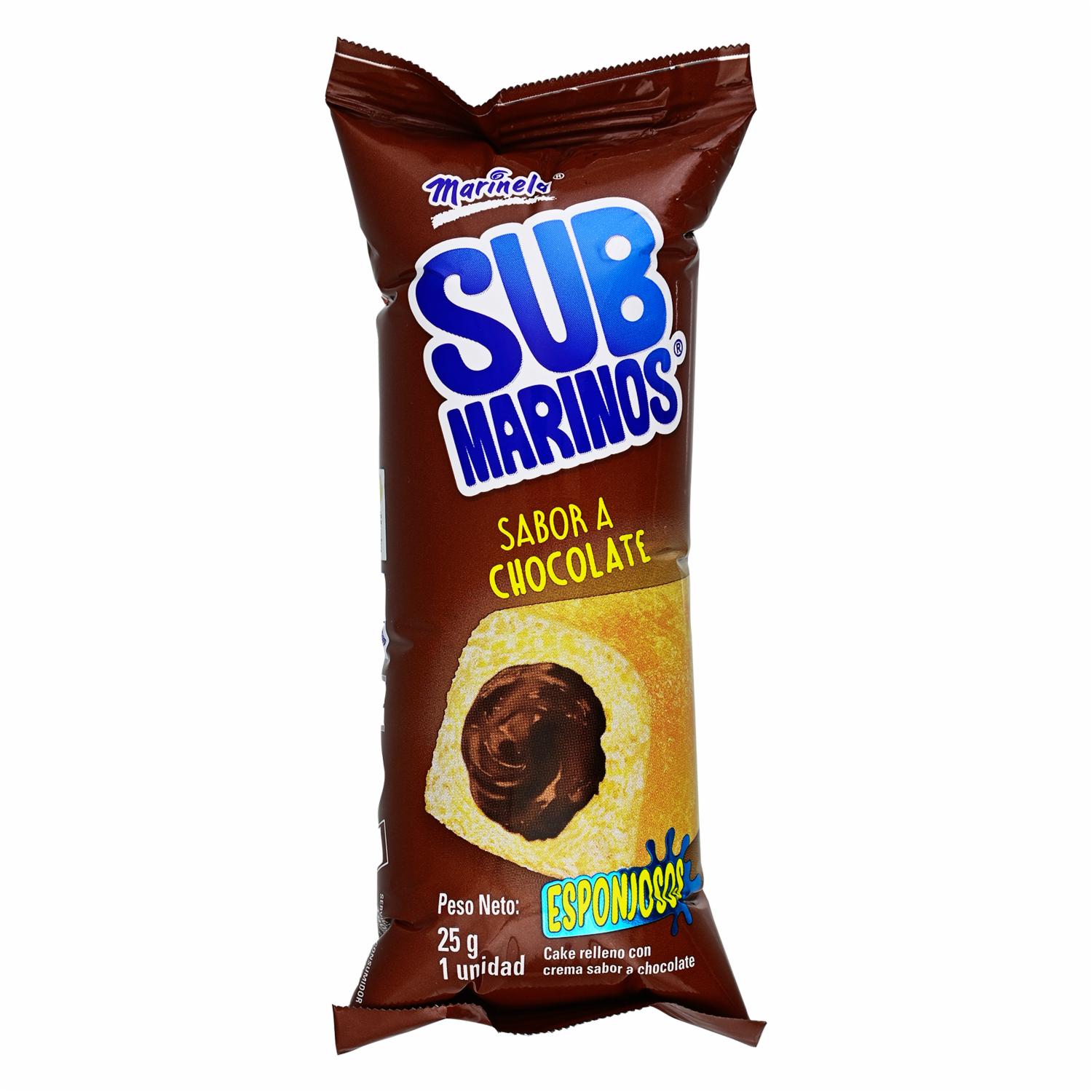 Submarinos Chocolate MARINELA 25 G