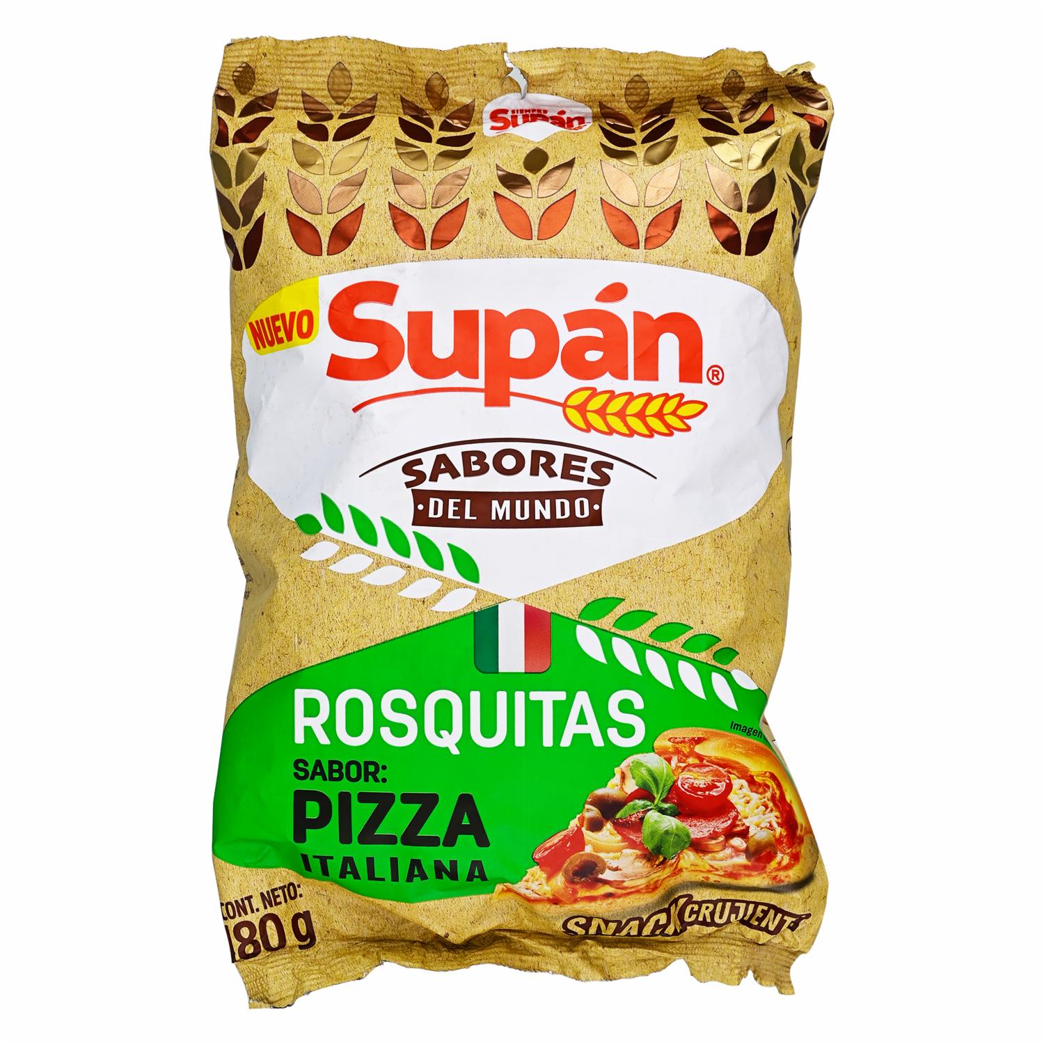 Rosquitas Pizza SUPÁN 180 G