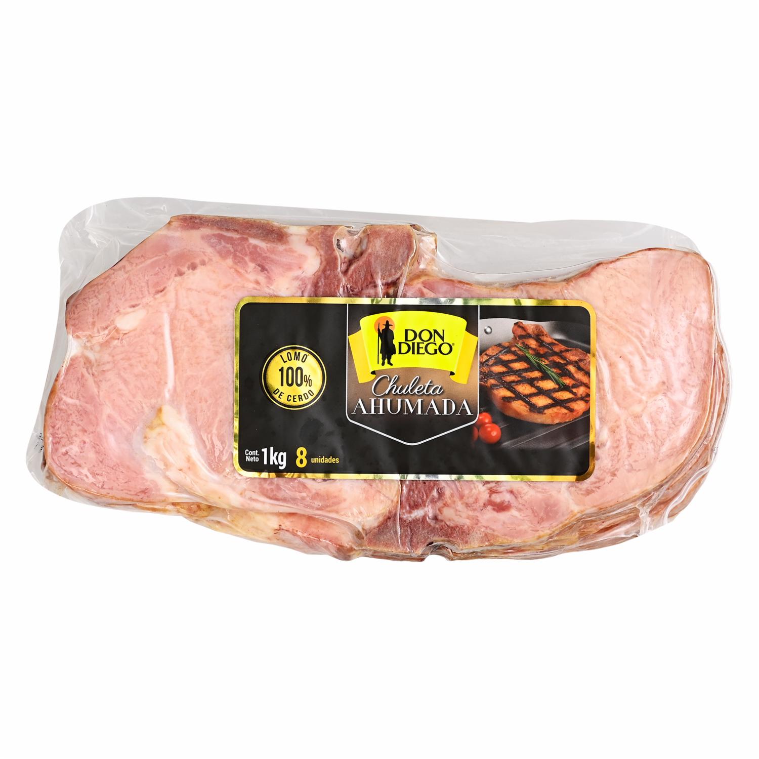 Chuleta De Lomo Ahumada DON DIEGO 1000 G