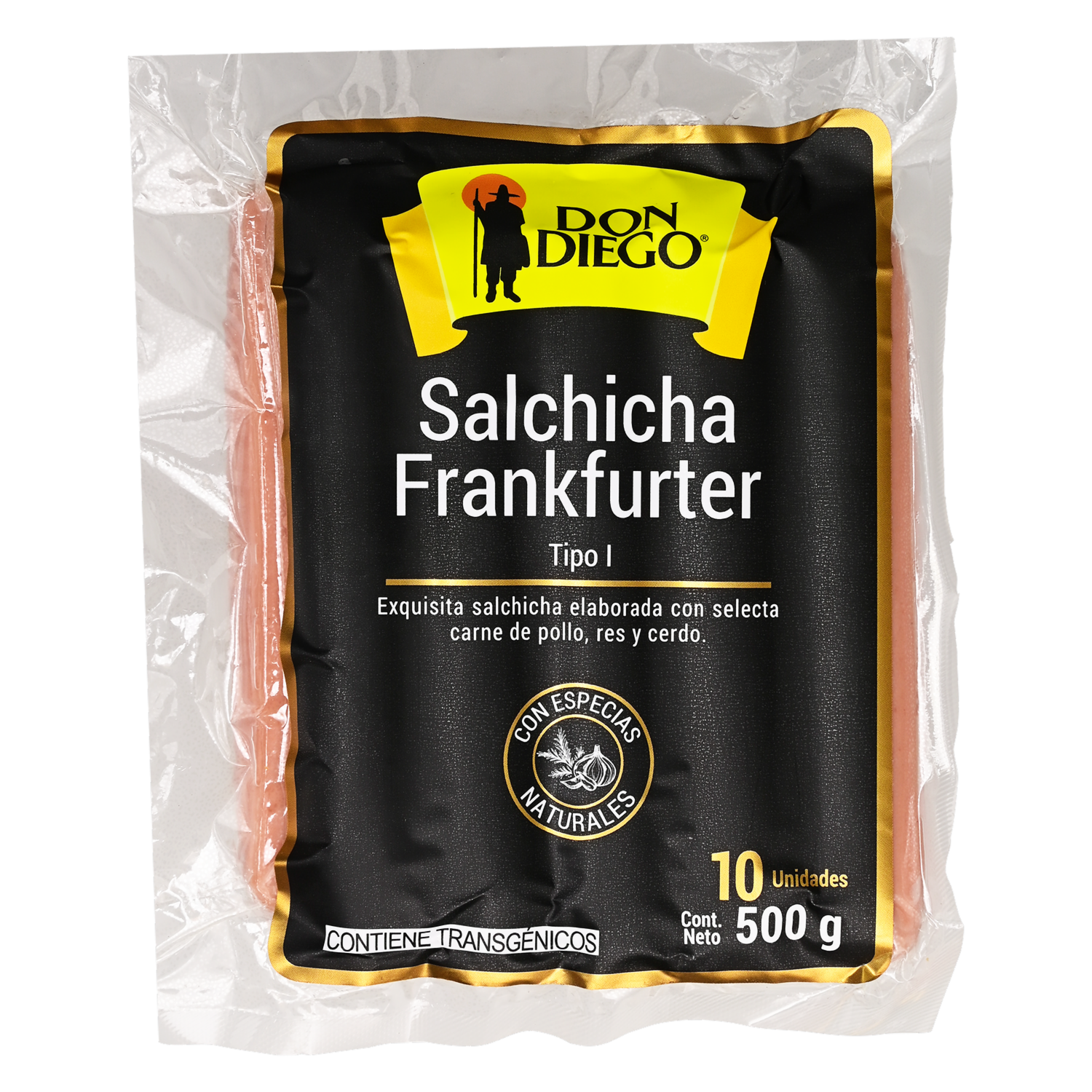 Salchichas Frankfurter DON DIEGO 500 G