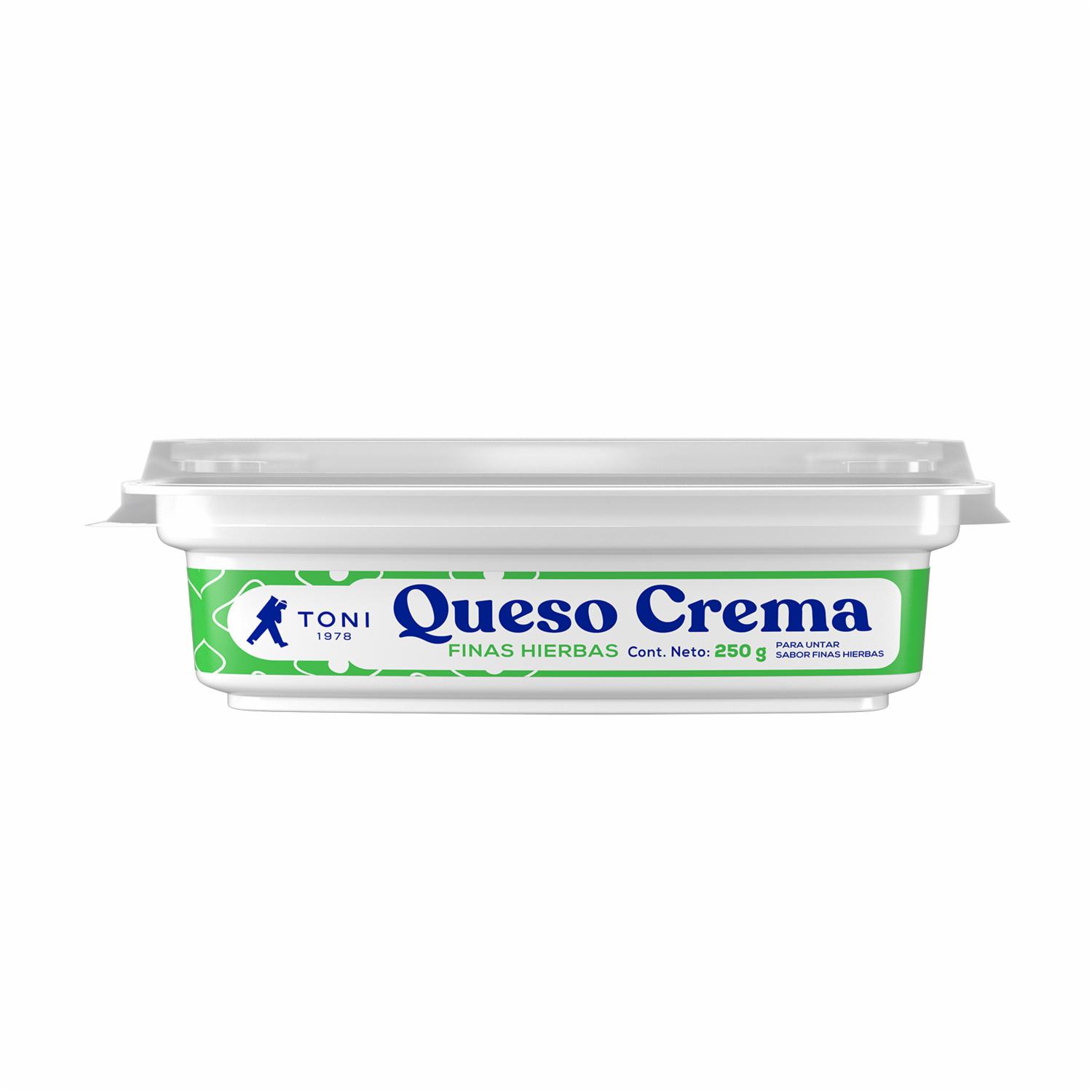 Queso Crema Crema Finas Hierbas TONI 250 G