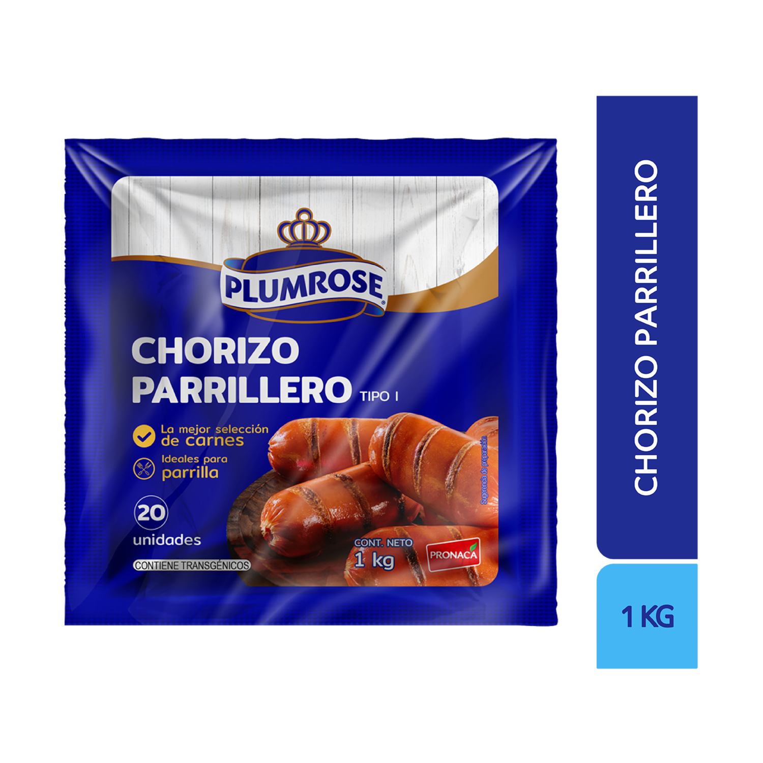 Chorizo Parrillero PLUMROSE 1000 G