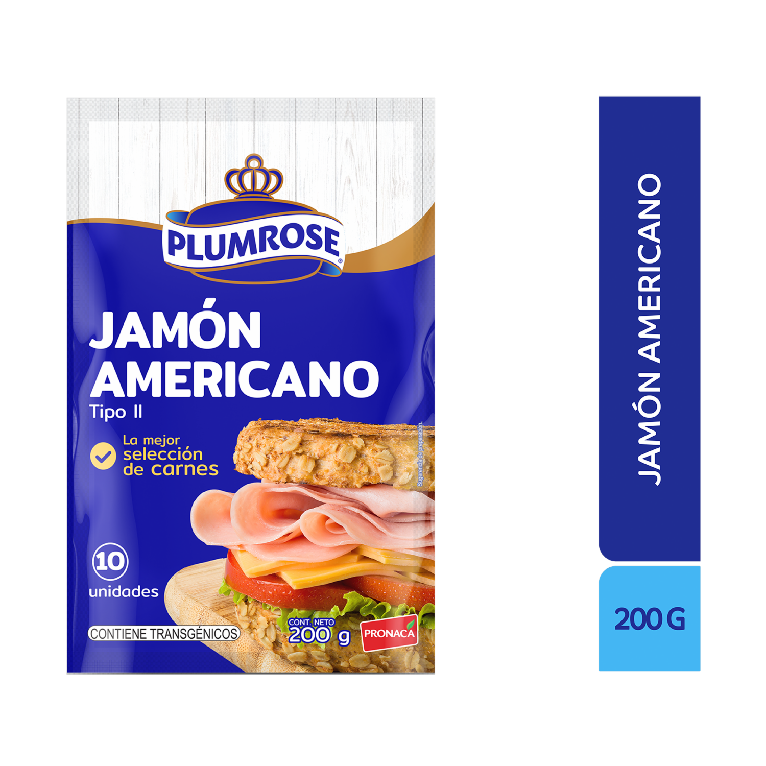 Jamón Americano PLUMROSE 200 G