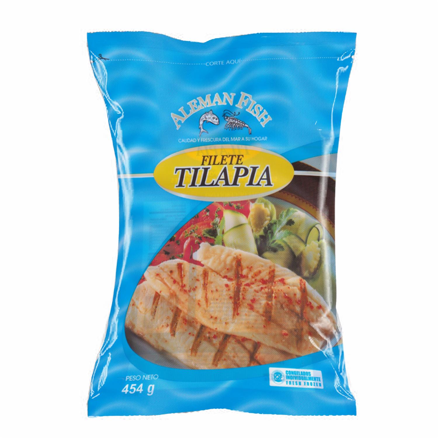 Tilapia Filete ALEMAN FISH 454 G
