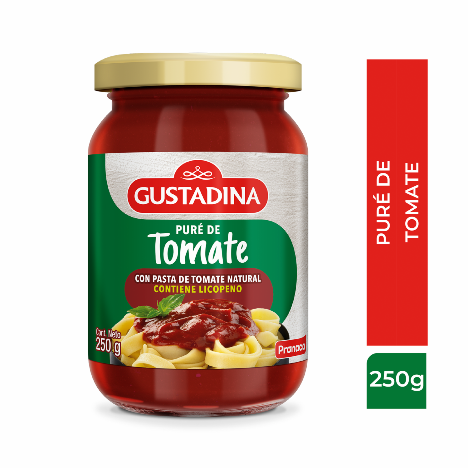 Pasta De Tomate Sin Preservantes GUSTADINA 250 G