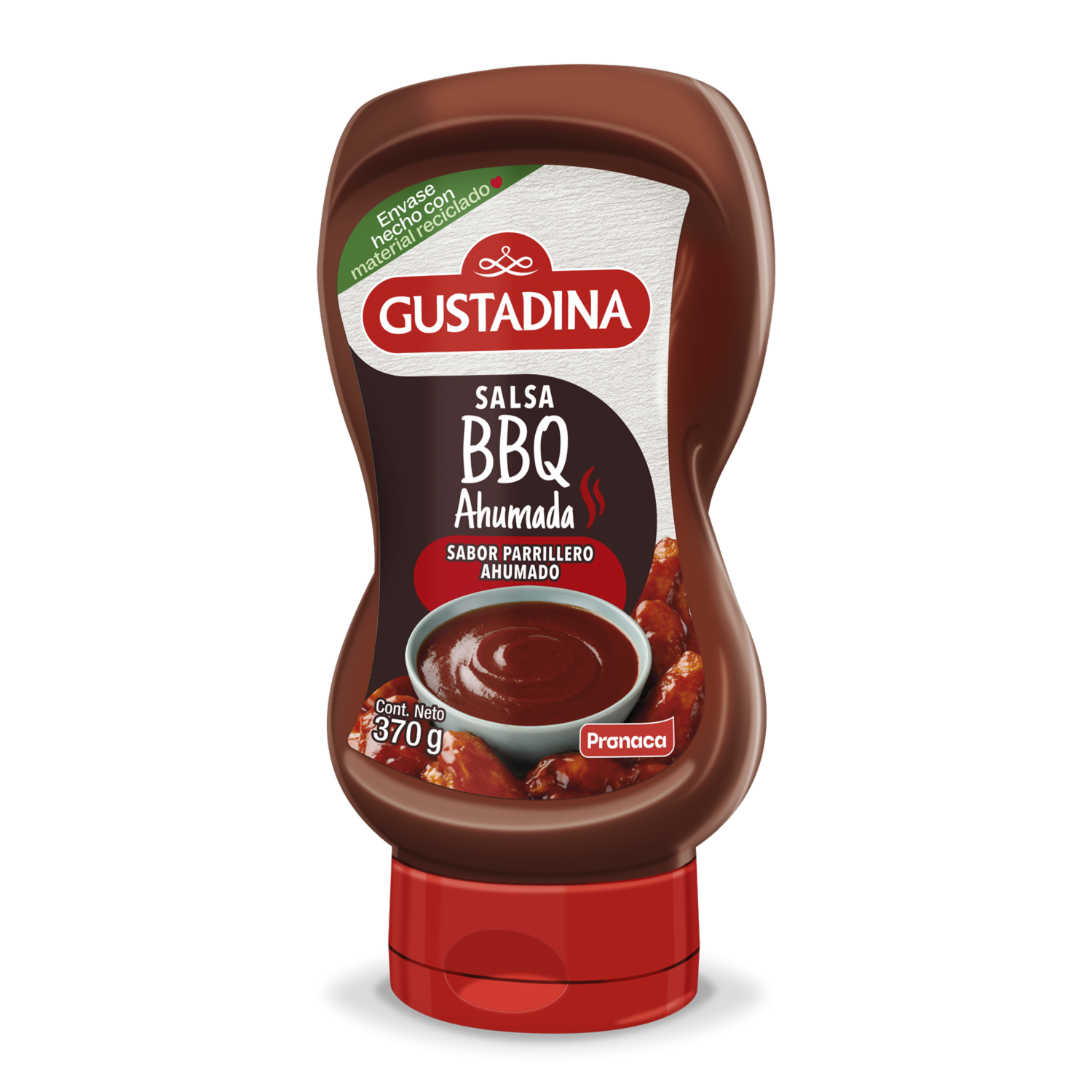 Salsa Bbq Ahumado GUSTADINA 370 G