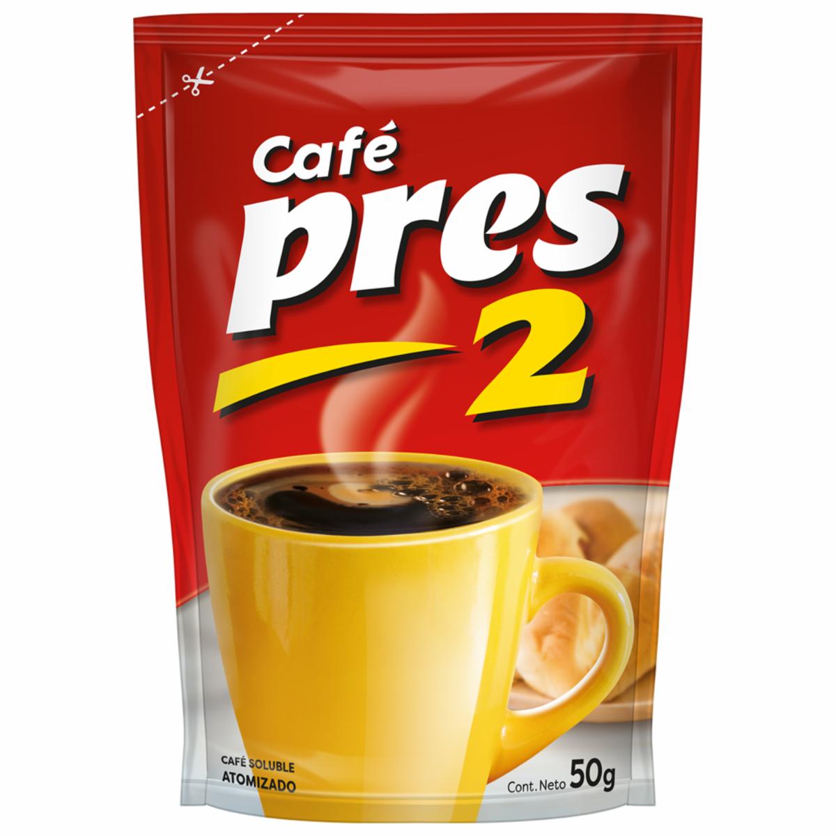 Café Instantáneo Atomizado PRES 2 50 G