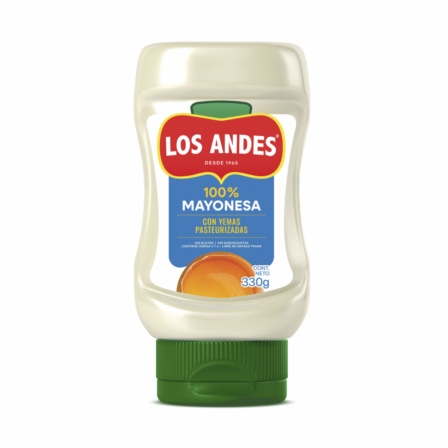 Mayonesa Natural LOS ANDES Squeeze 330 G
