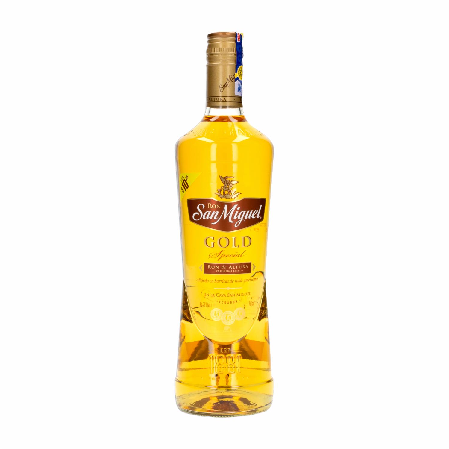 Ron Gold San Miguel 750 Ml