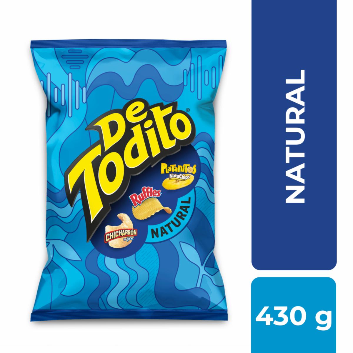 Mix De Bocaditos Sabor Natural DE TODITO 430 g