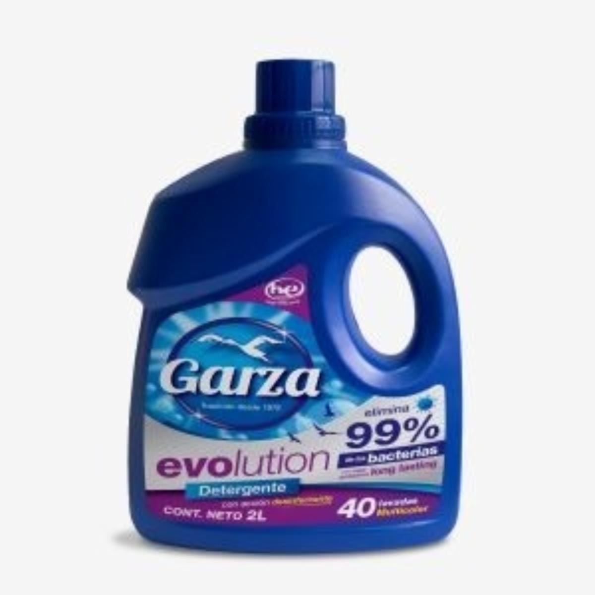 Detergente Líquido Desinfectante Evolution GARZA 2000 ml