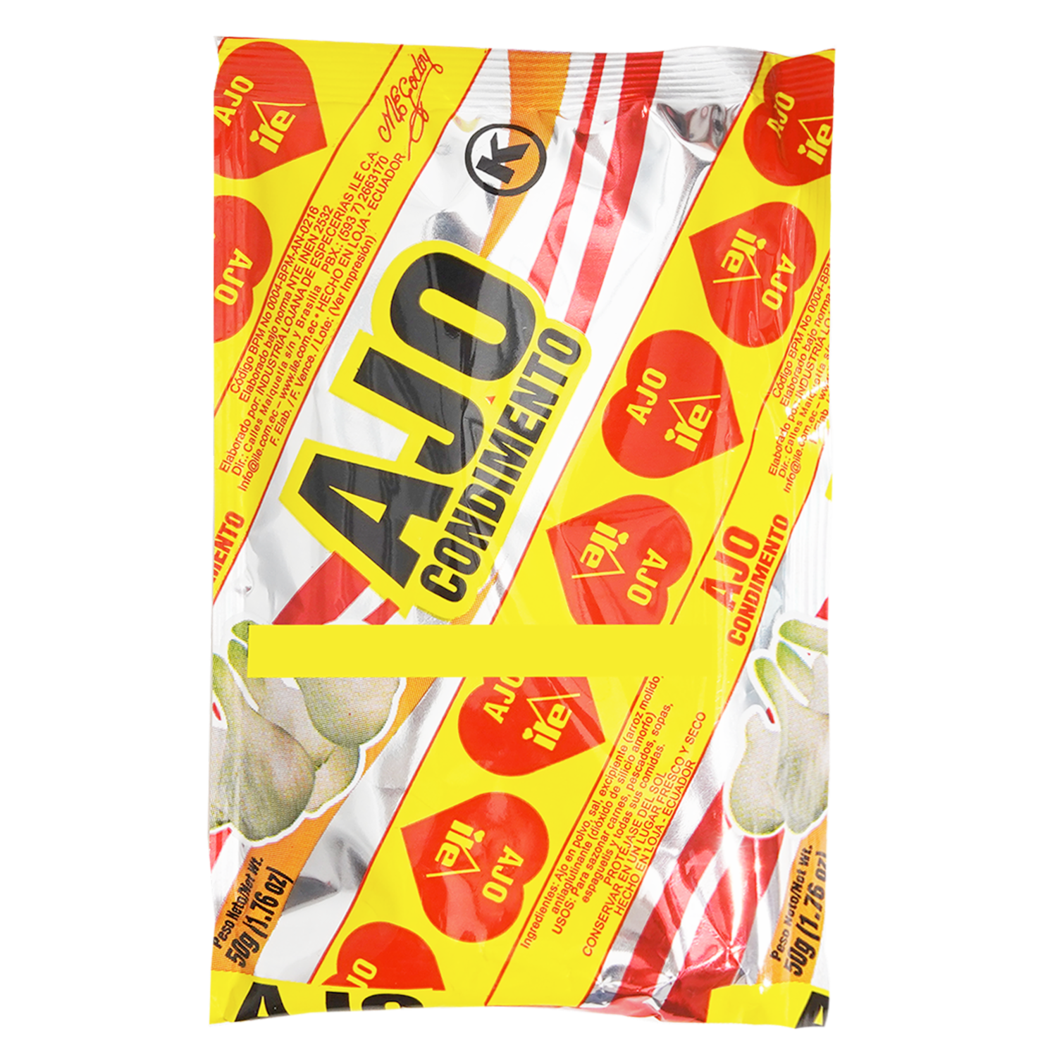 Ajo En Polvo SABORA 50 G