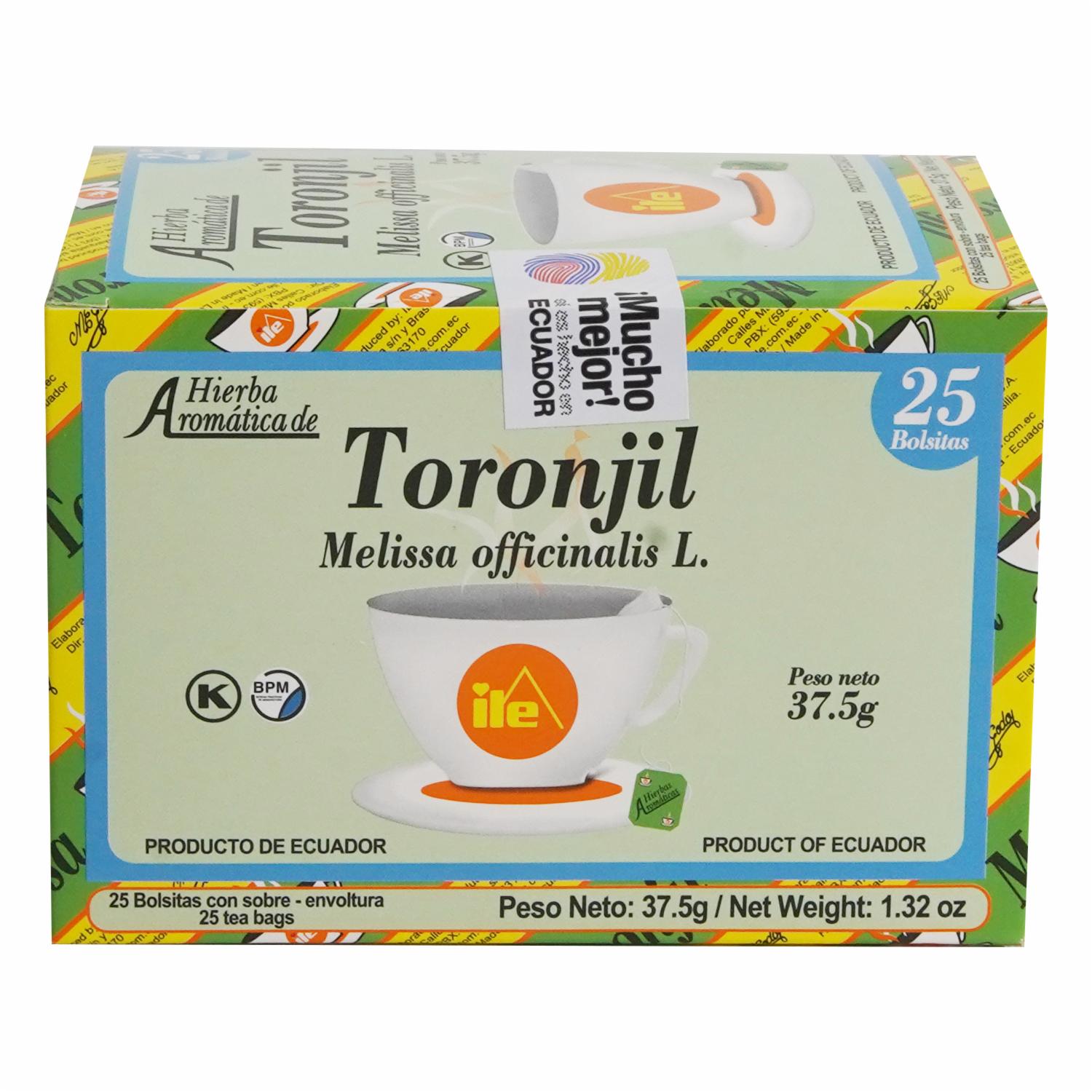 Toronjil Seco Infusión ILE 25 X 1.50 G