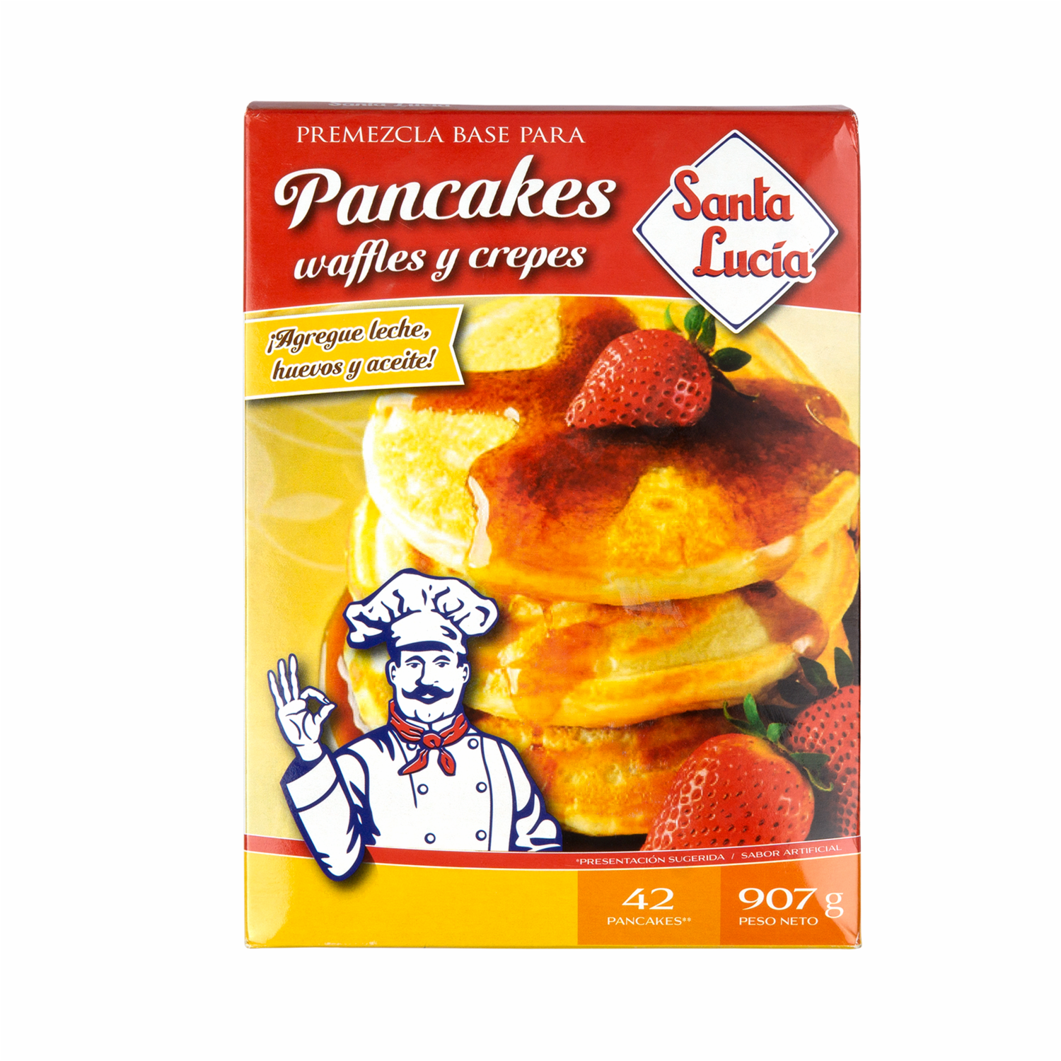 Pancake Premezcla SANTA LUCÍA 907 G