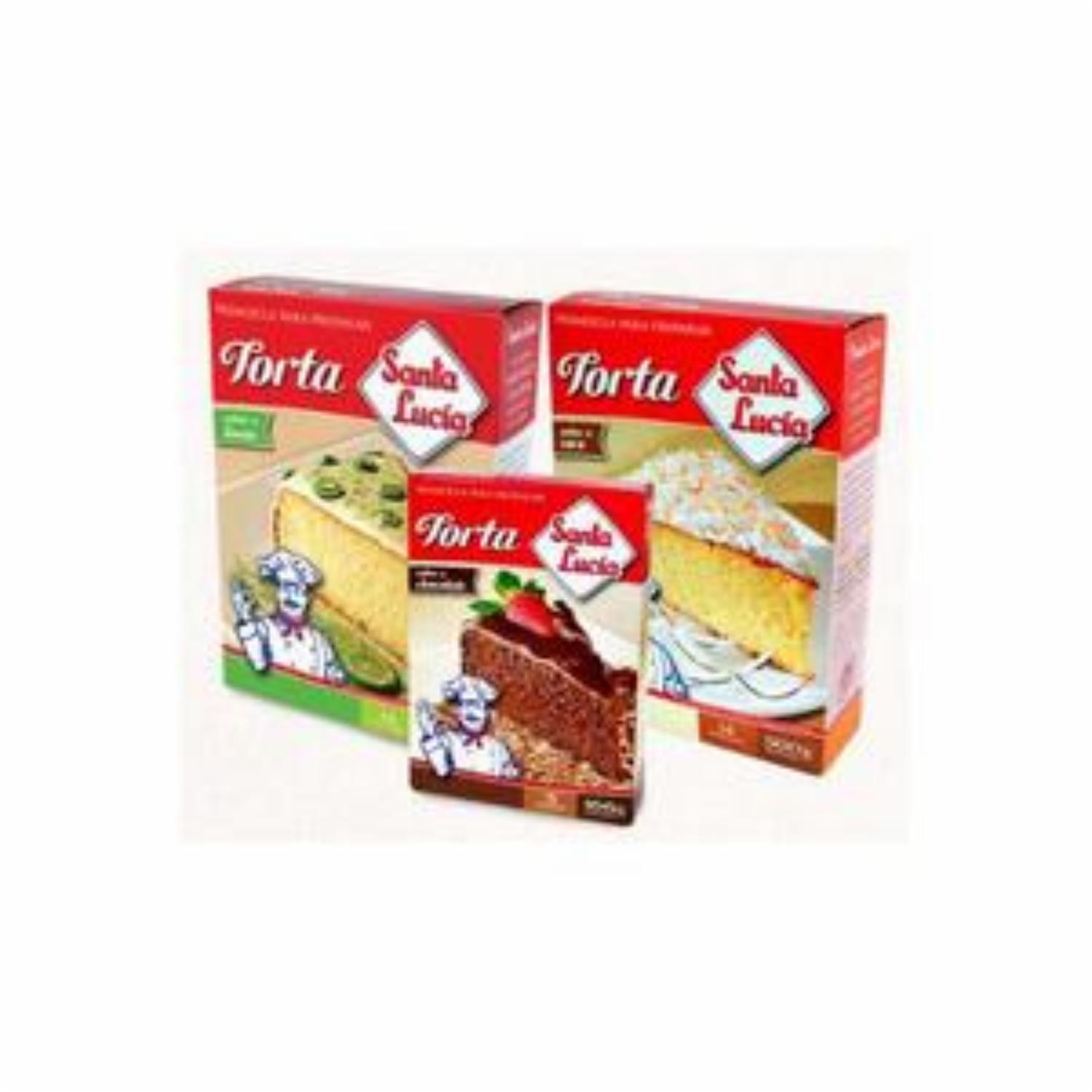 Premezcla De Torta Sabor A Coco Y Limón SANTA LUCÍA 1166 G