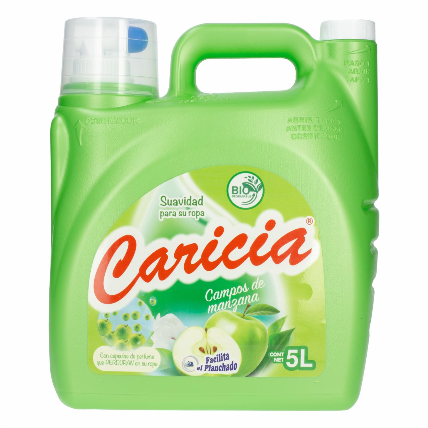 Suavizante Campos De Manzana CARICIA 5000 Ml
