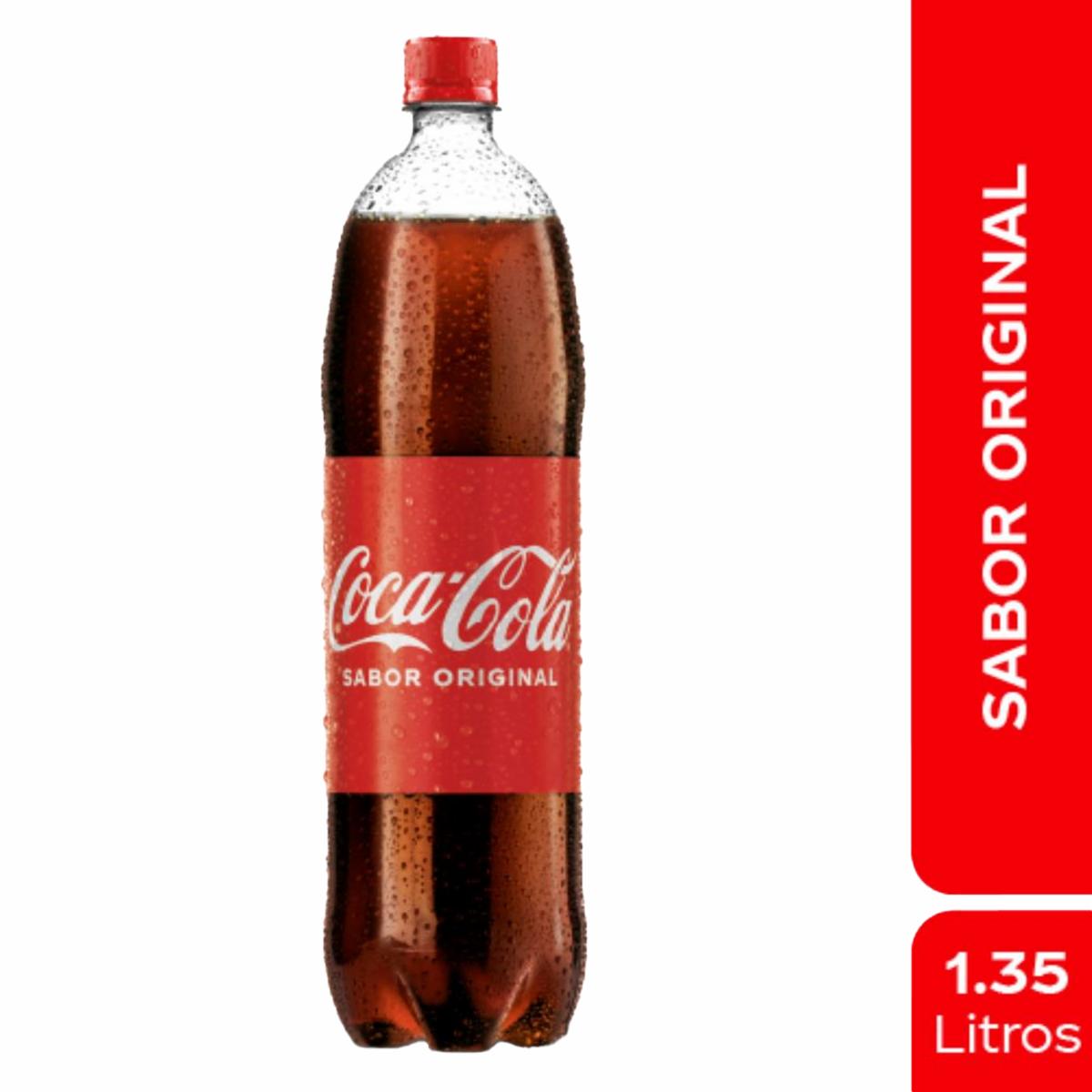Bebida Gaseosa Sabor Original COCA-COLA 1.35 L