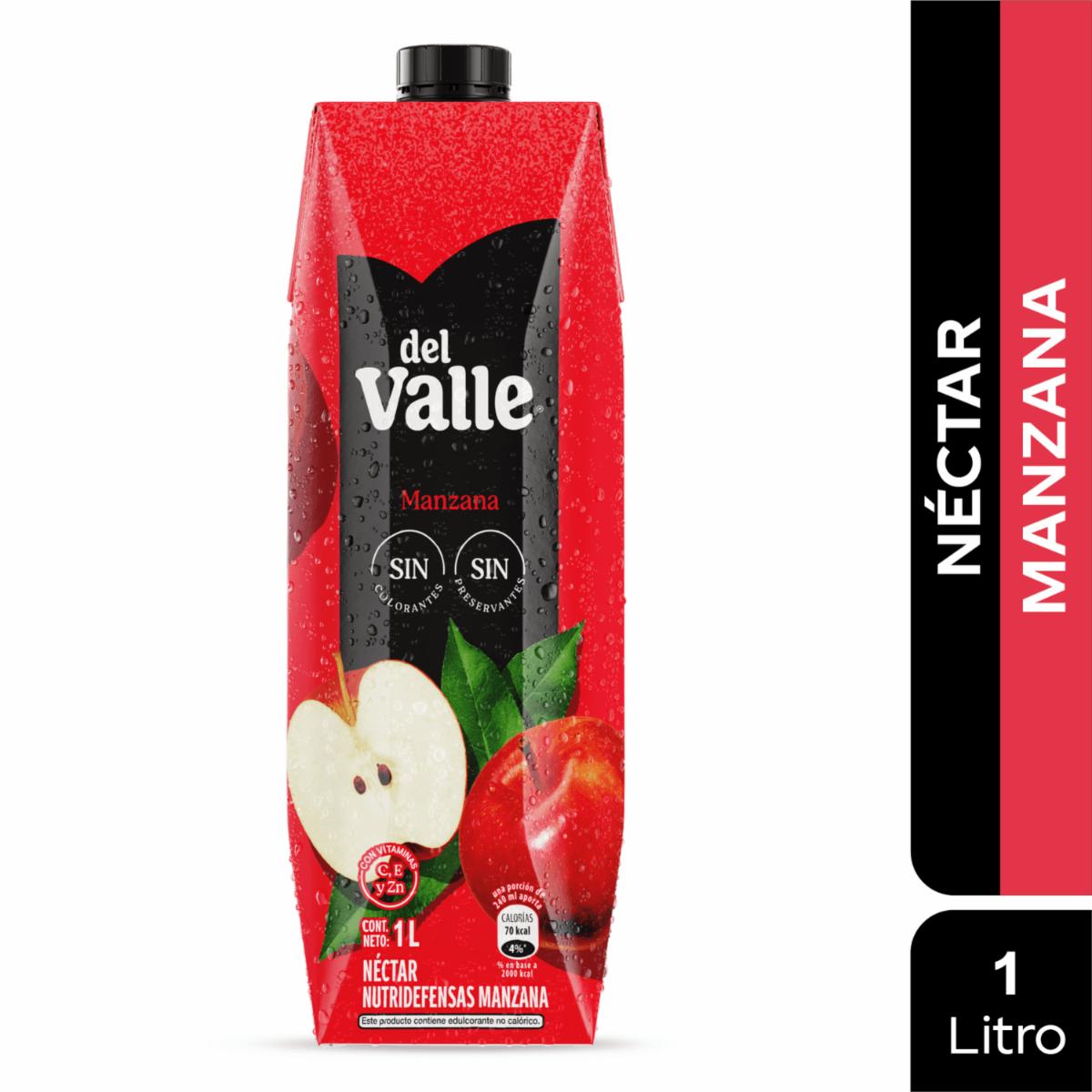 Jugo Néctar De Manzana DEL VALLE 1000 Ml