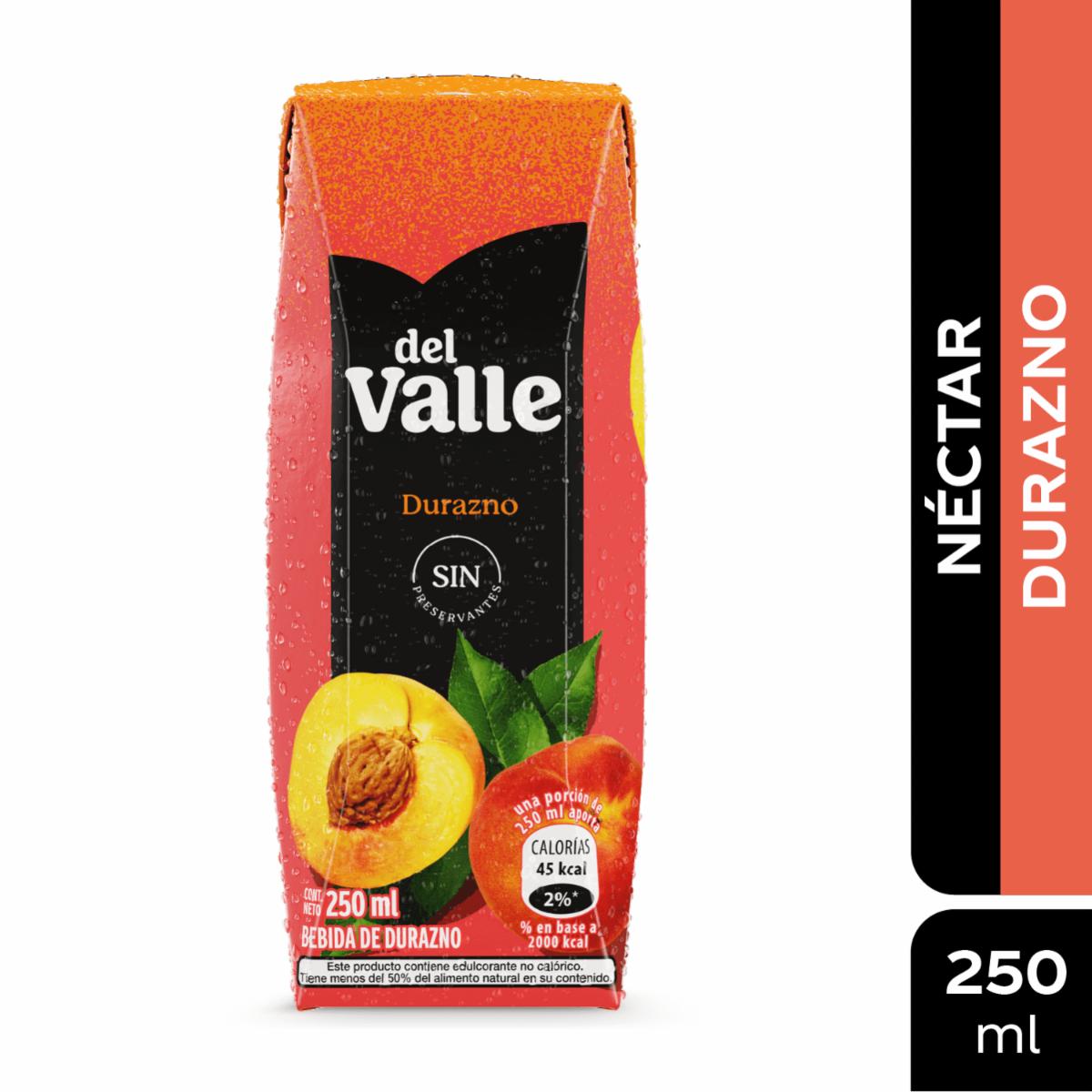Jugo Néctar De Durazno DEL VALLE 250 Ml